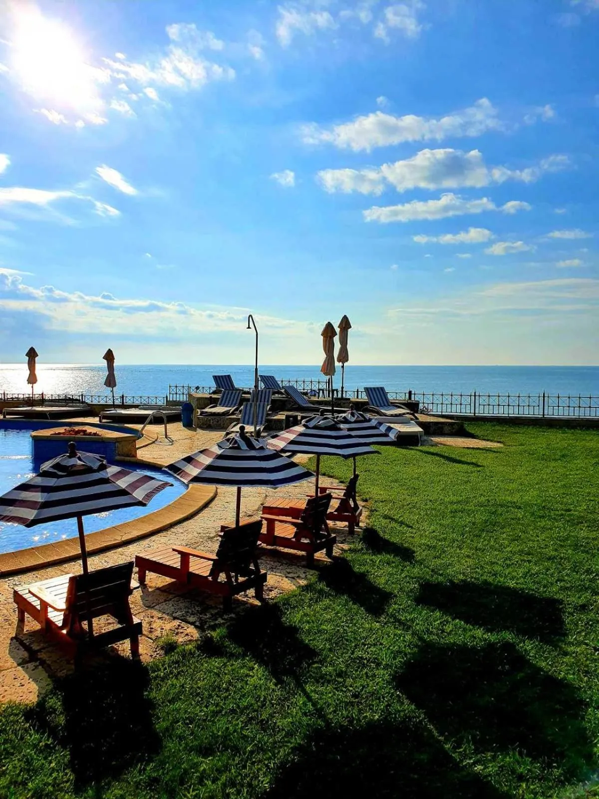 Patio in Peter Hotel