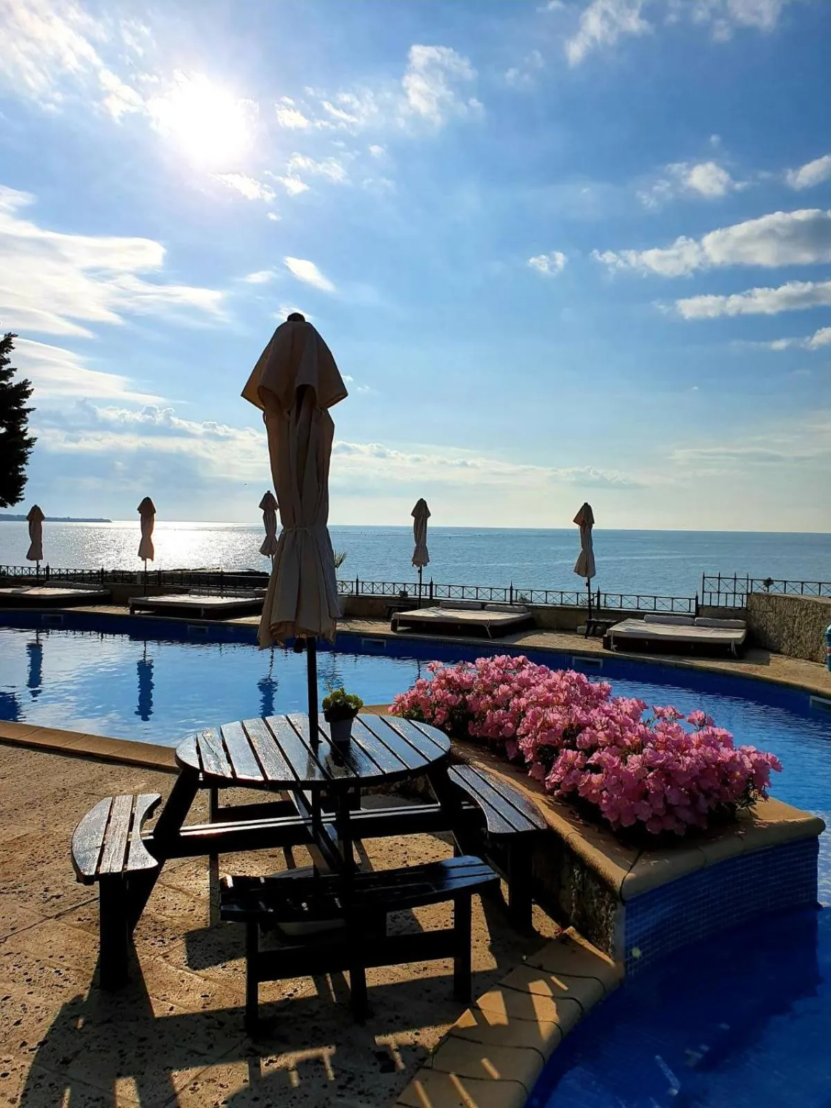 Patio in Peter Hotel