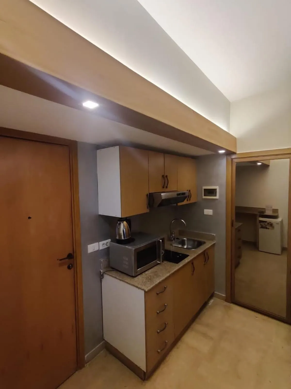 Kitchen or kitchenette in Bliss 3000 Furnished Studios