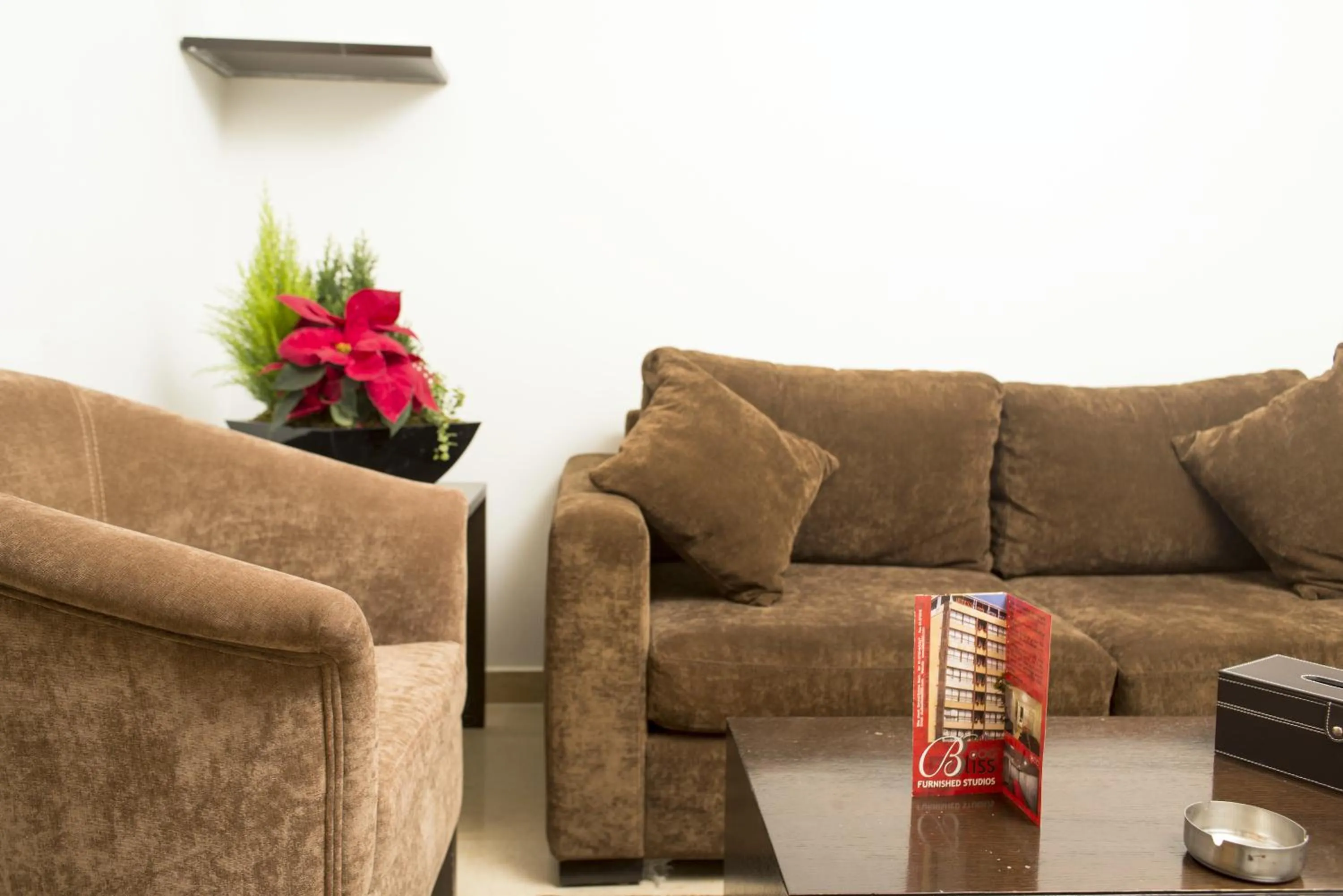 Decorative detail in Bliss 3000 Furnished Studios