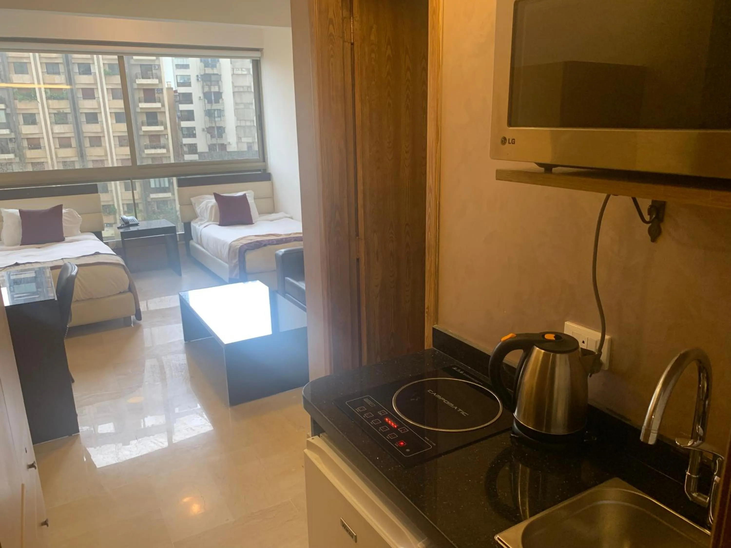 Bed in Bliss 3000 Furnished Studios