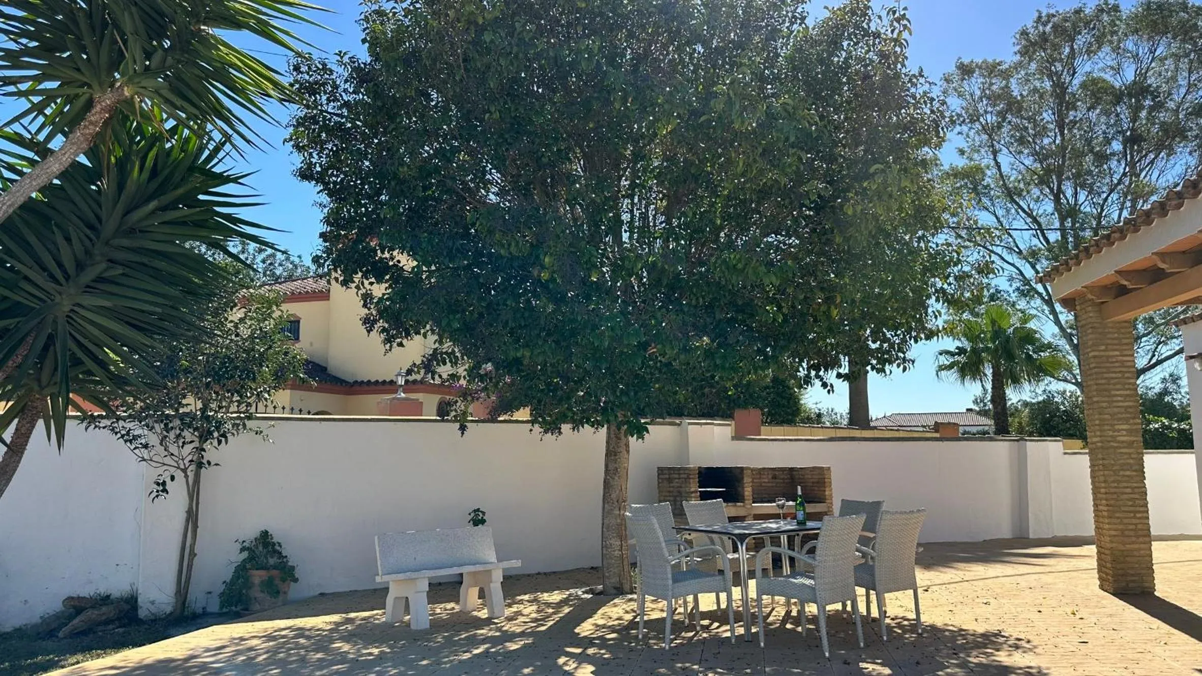 Patio in Vivienda Rural Atlántico Sur & Familias