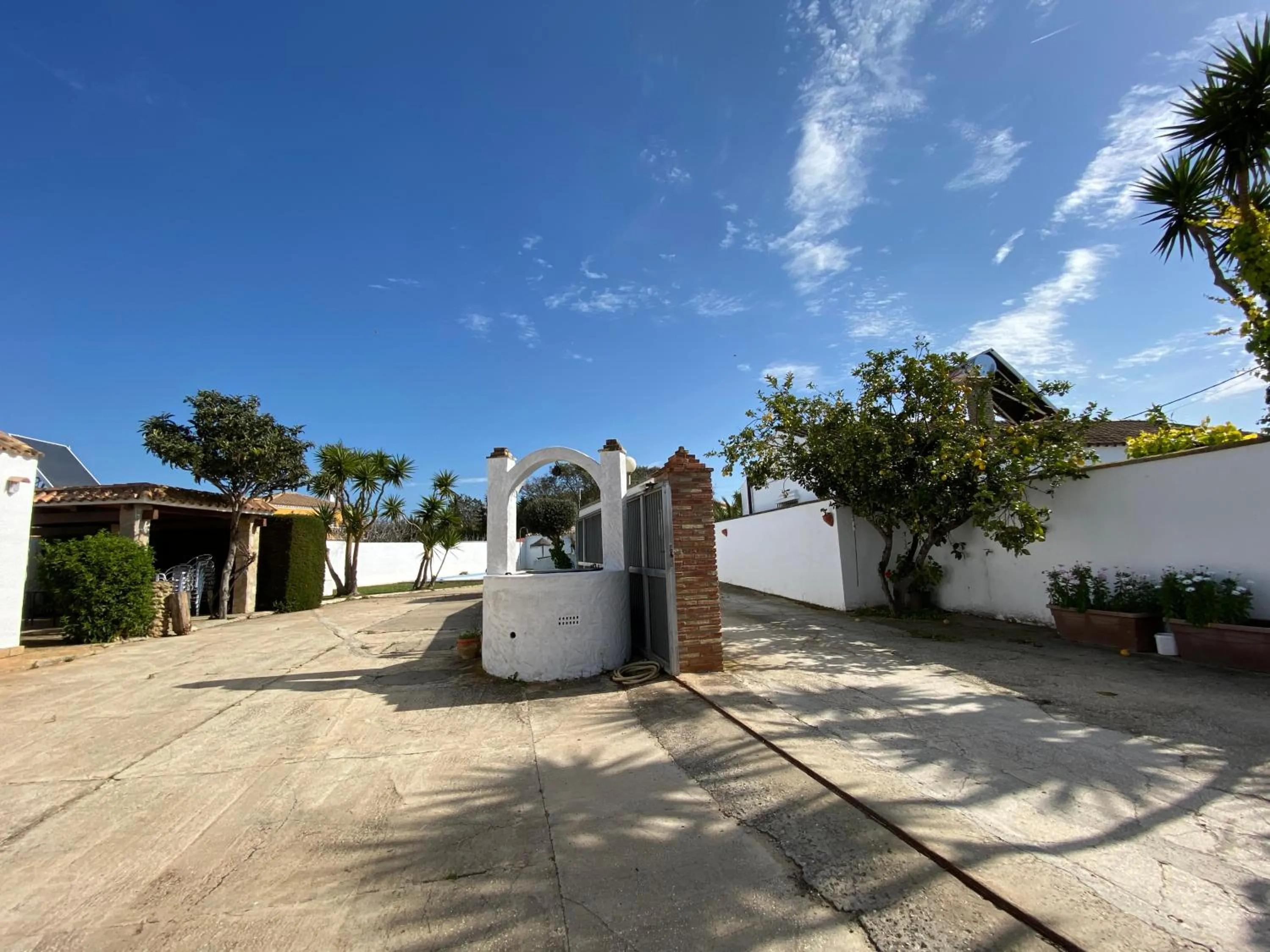 BBQ facilities in Vivienda Rural Atlántico Sur & Familias