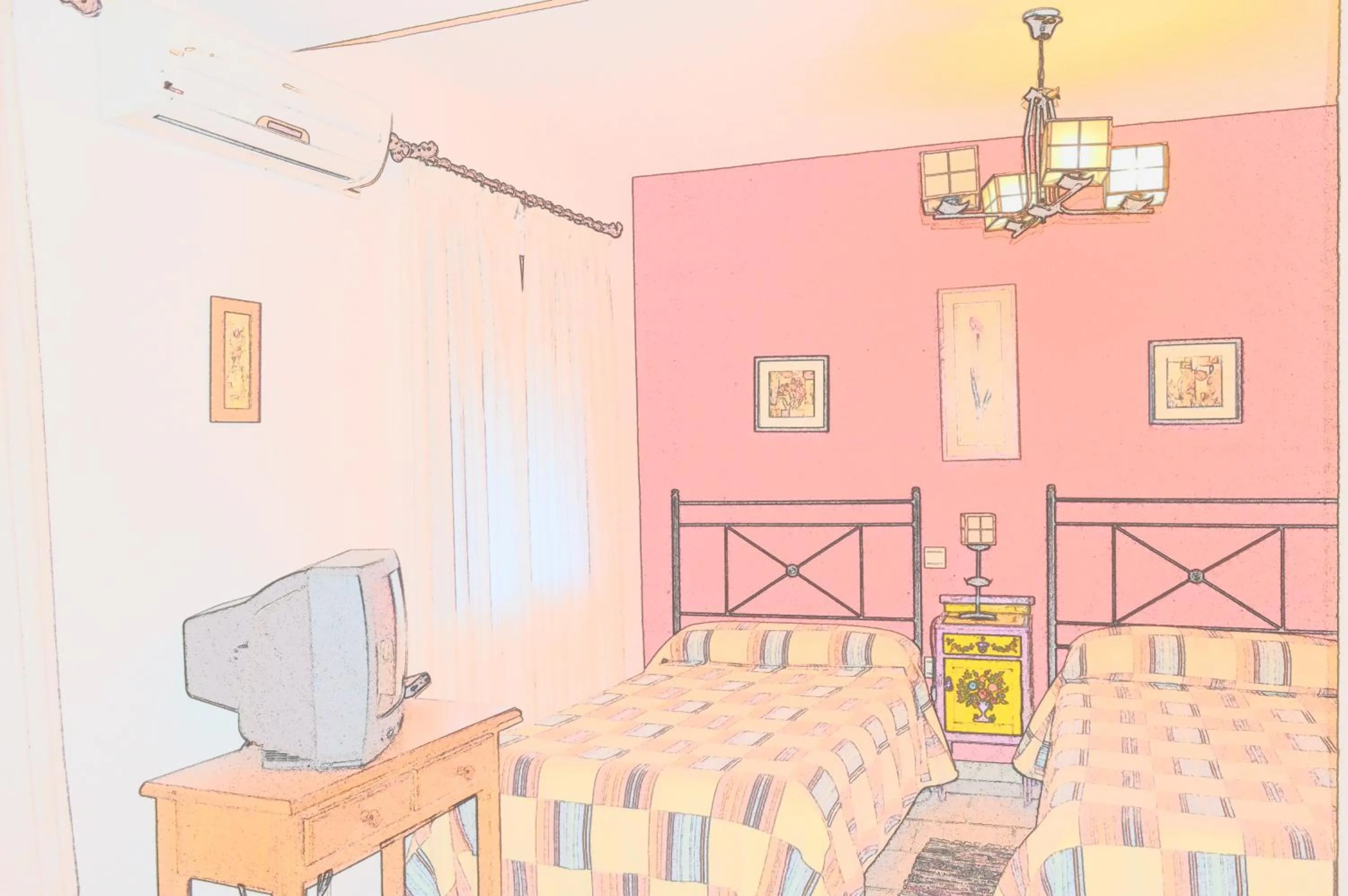 Bed in Posada La Reja