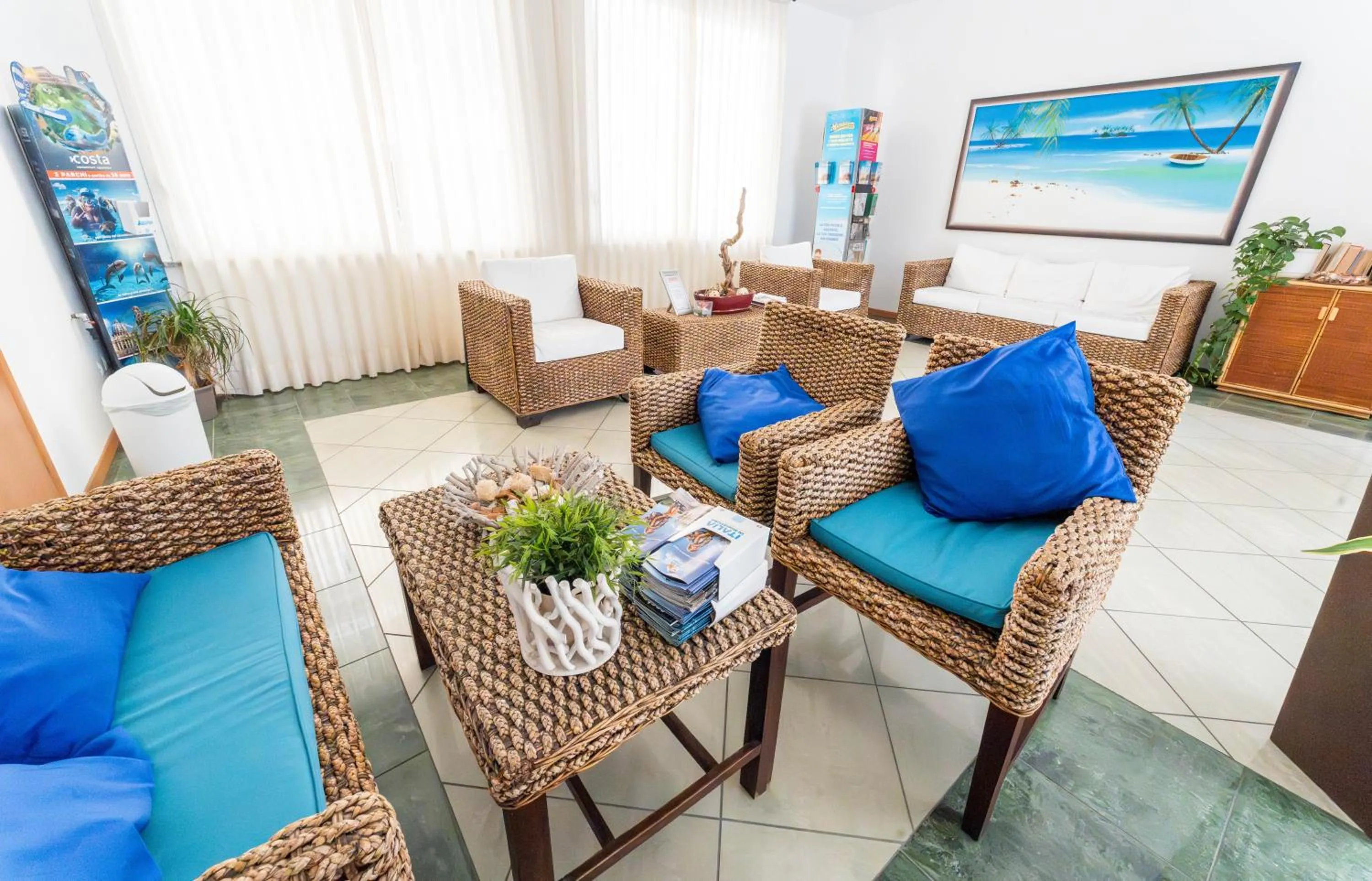 Lobby or reception in Residence Marconi Mare