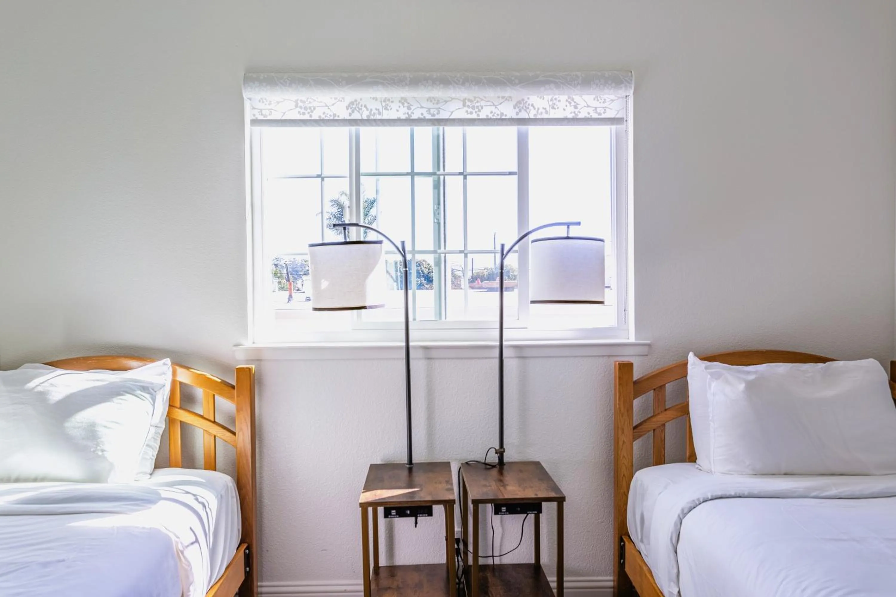 Bed in Coastal Breeze Inn