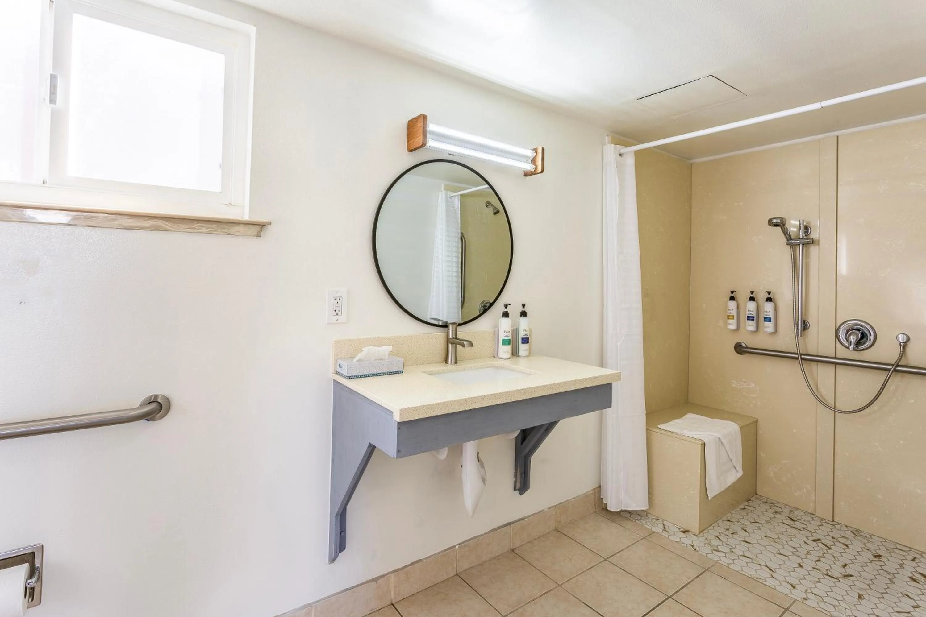 Bathroom in Coastal Breeze Inn