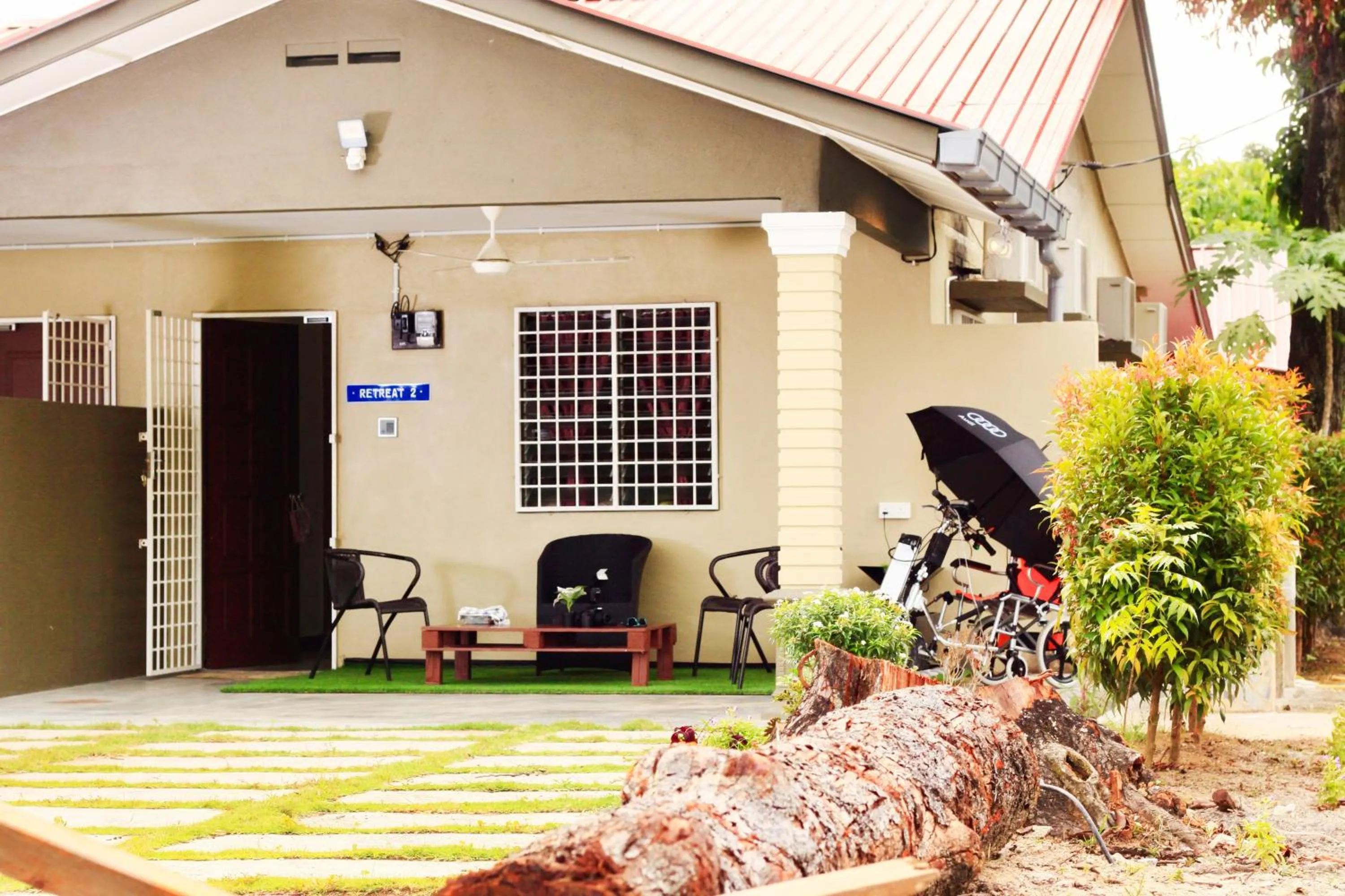 Patio in The Retreat Homestay