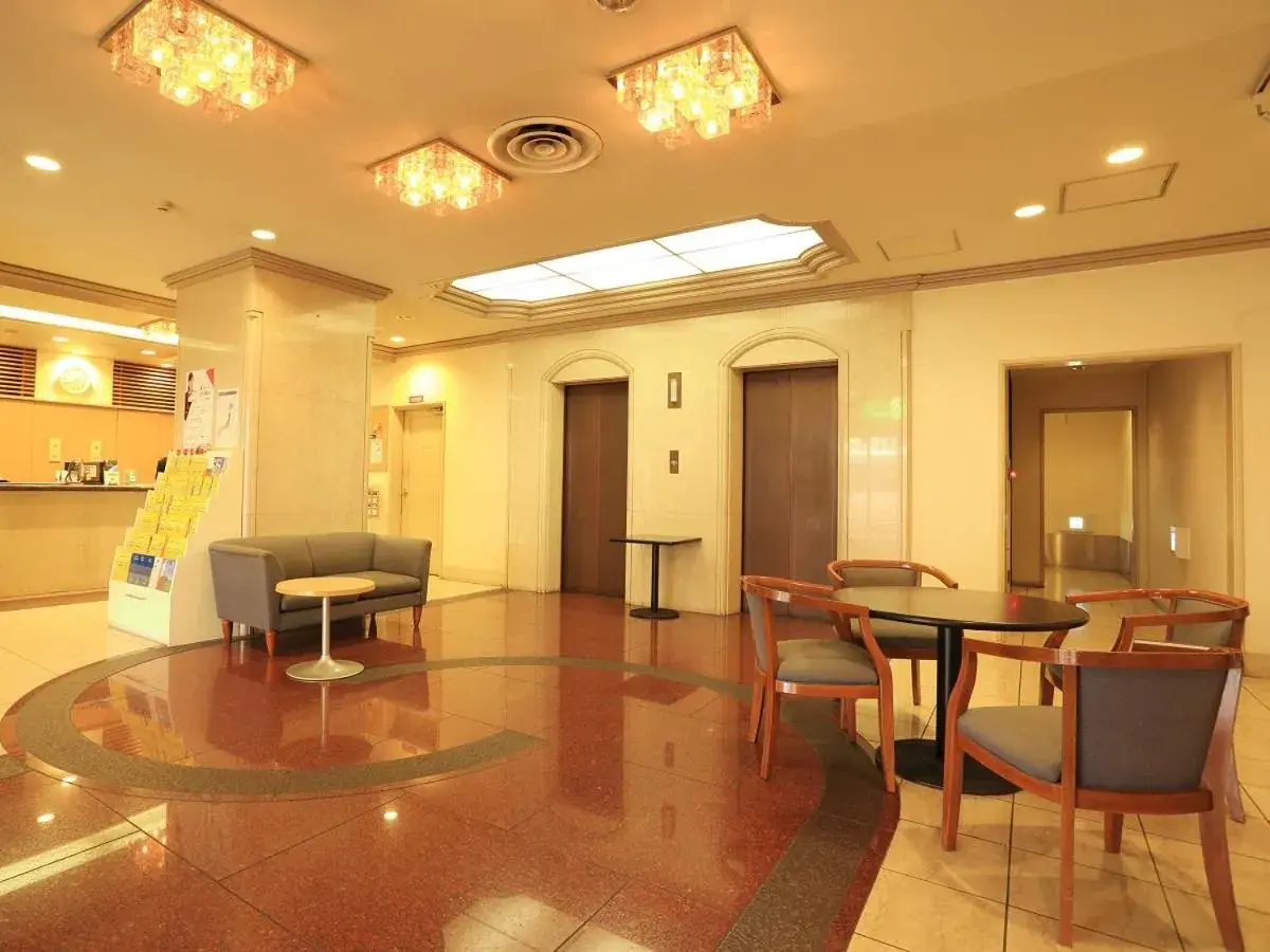 Lobby or reception in Smile Hotel Otsu Seta Lobby or reception in Smile Hotel Otsu Seta