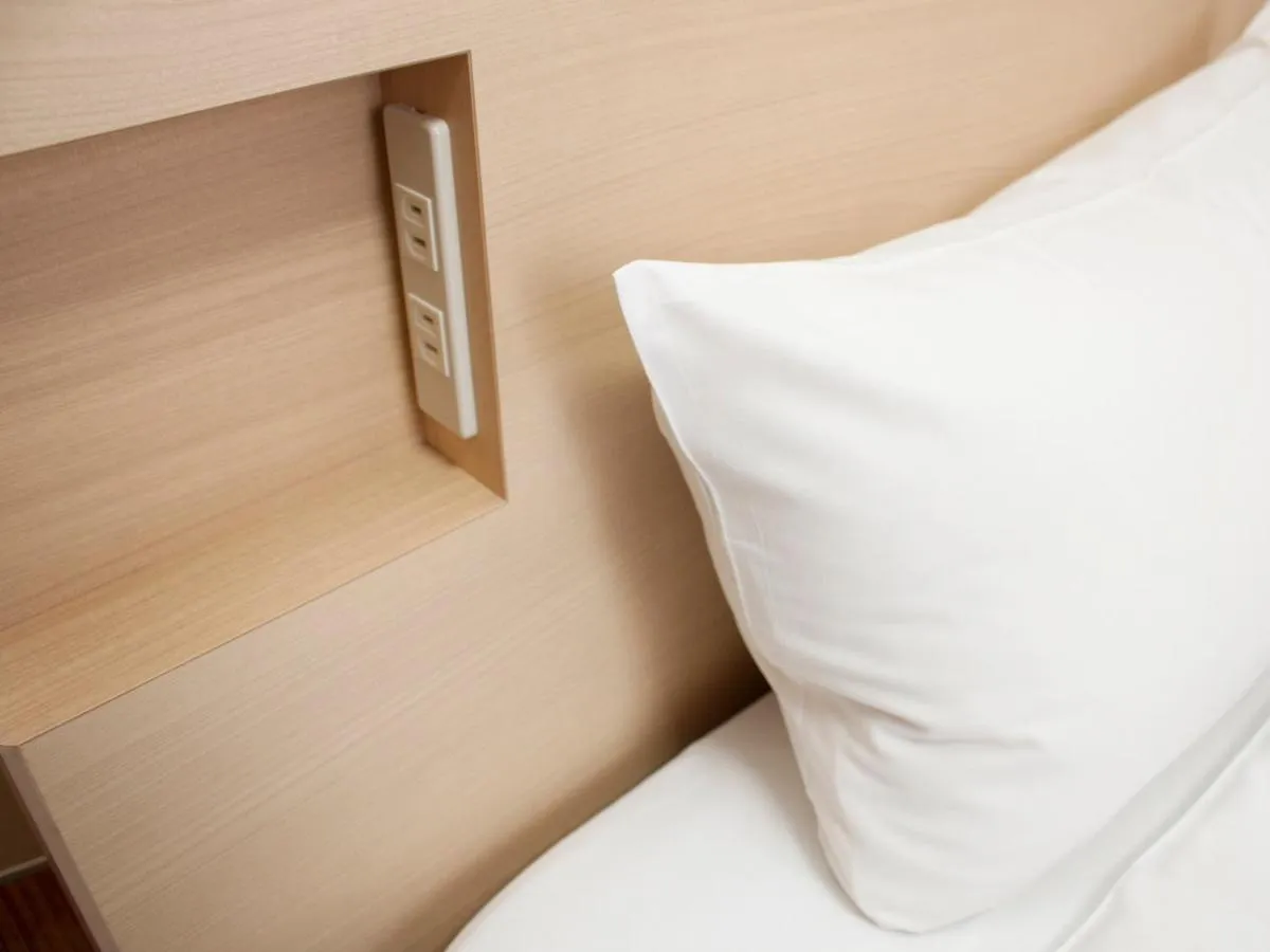 Photo of the whole room, Bed in Smile Hotel Otsu Seta