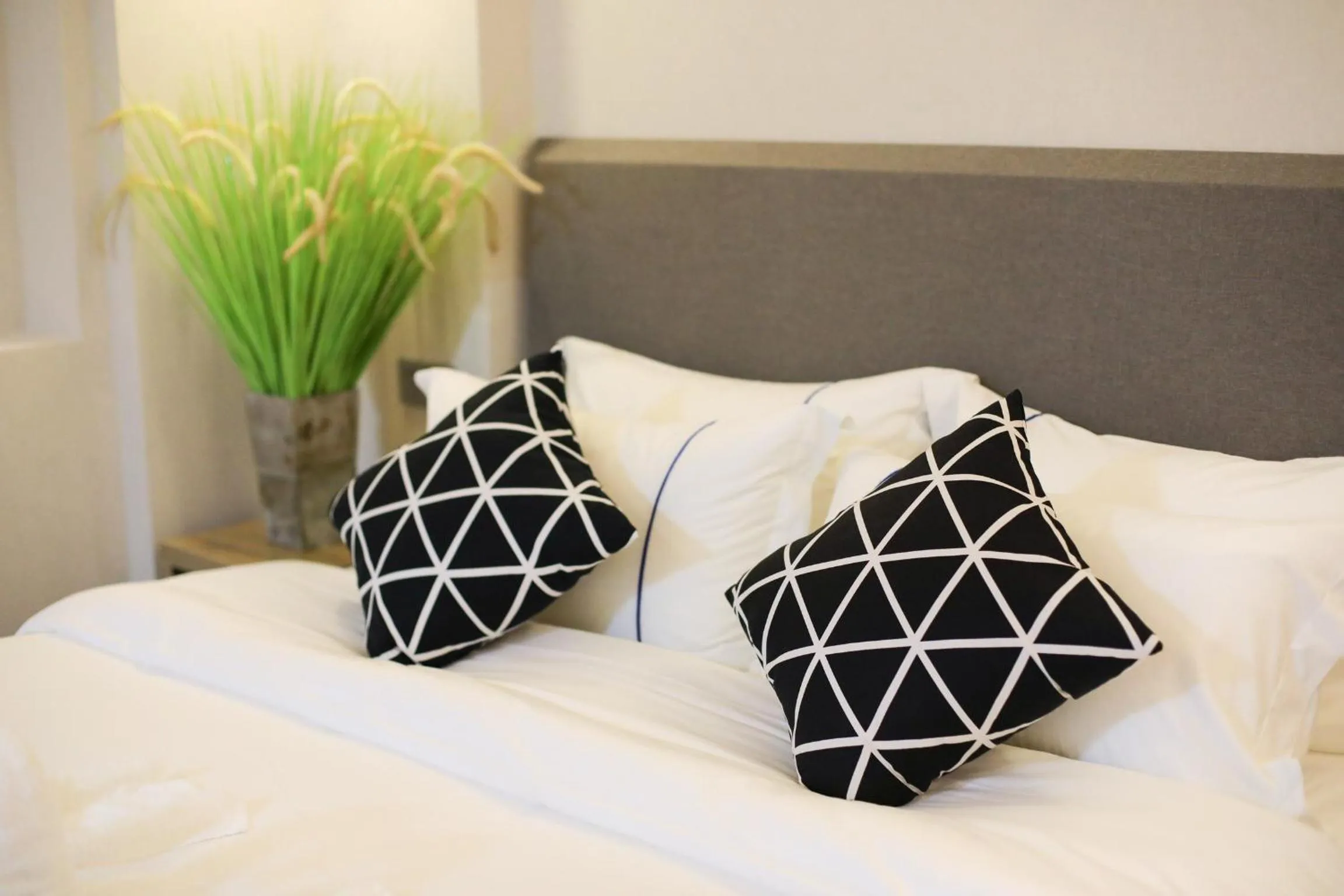 Bed in Guangzhou Homies Hotel