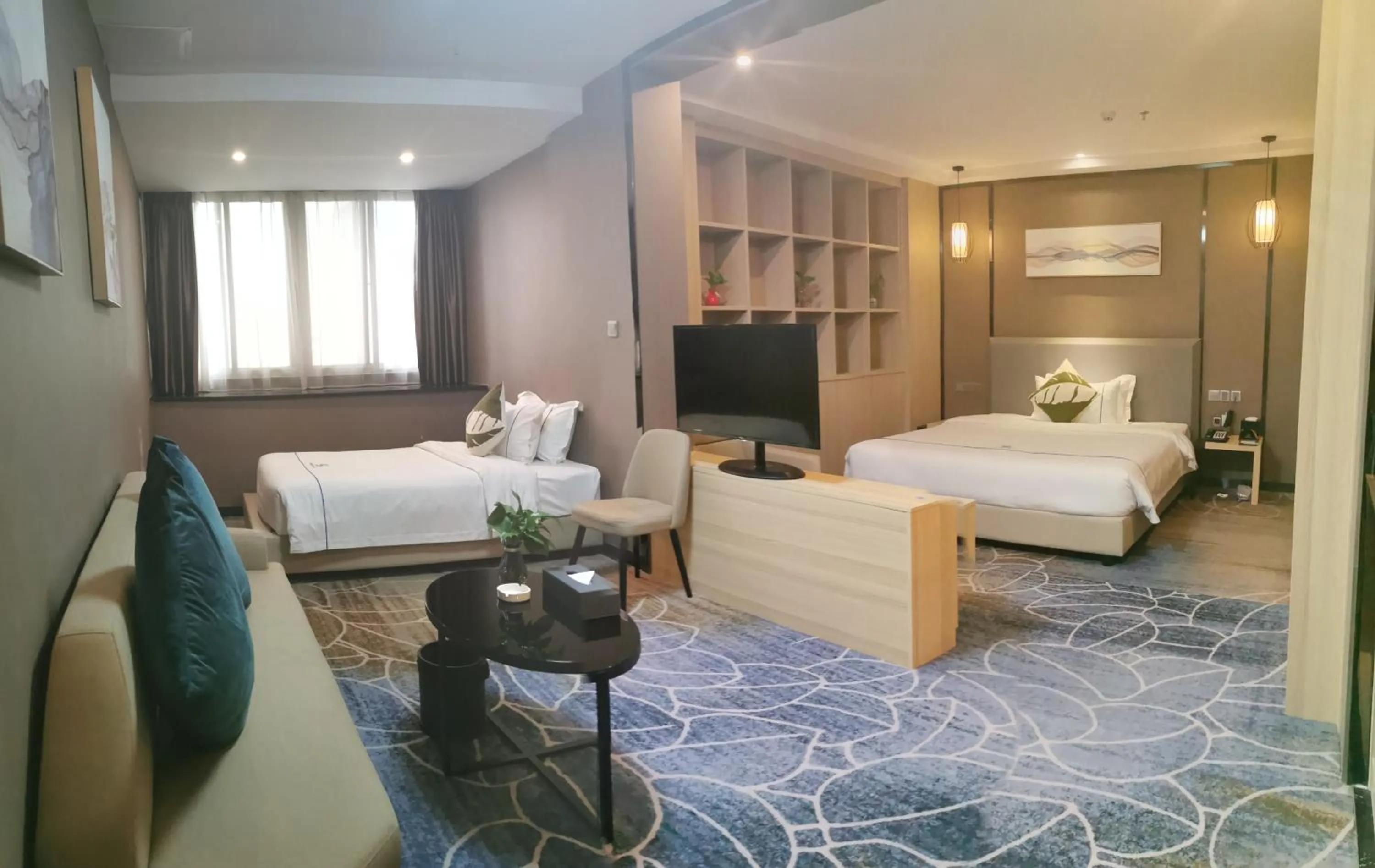 Bed in Guangzhou Homies Hotel