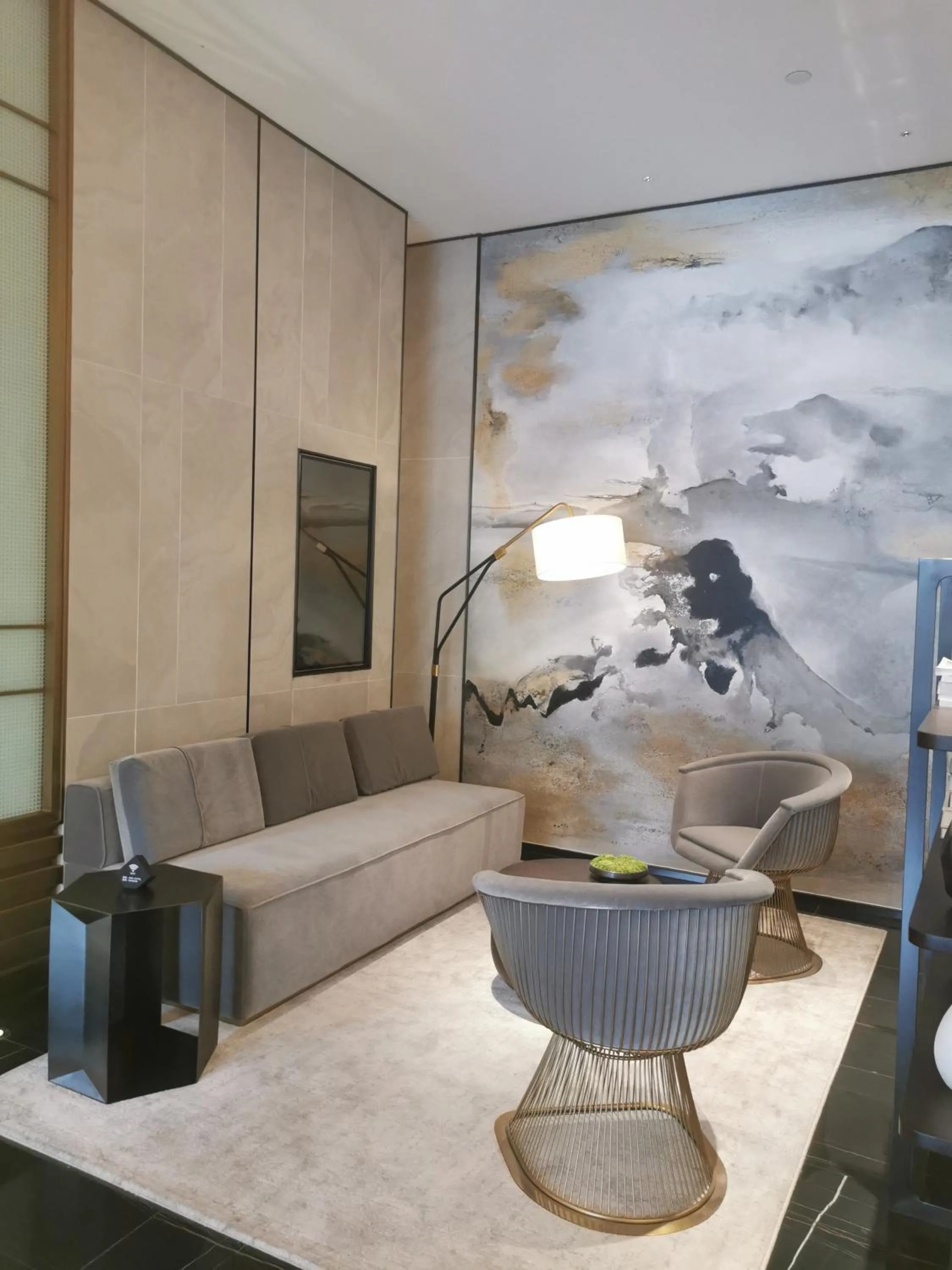 Seating area in Guangzhou Homies Hotel