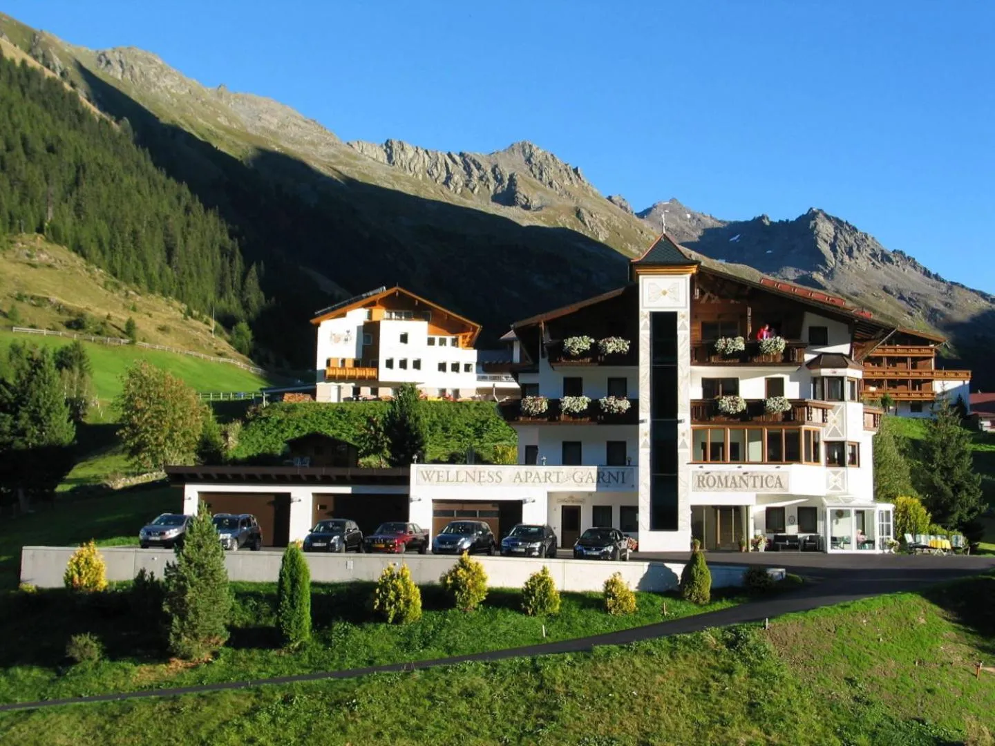 Property building in Apart Garni Romantica