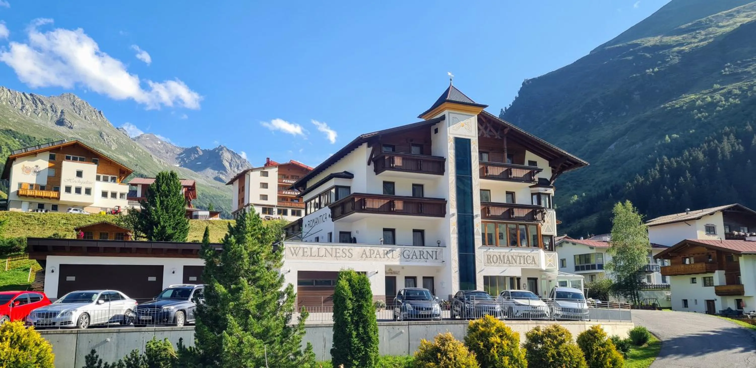 Property building in Apart Garni Romantica