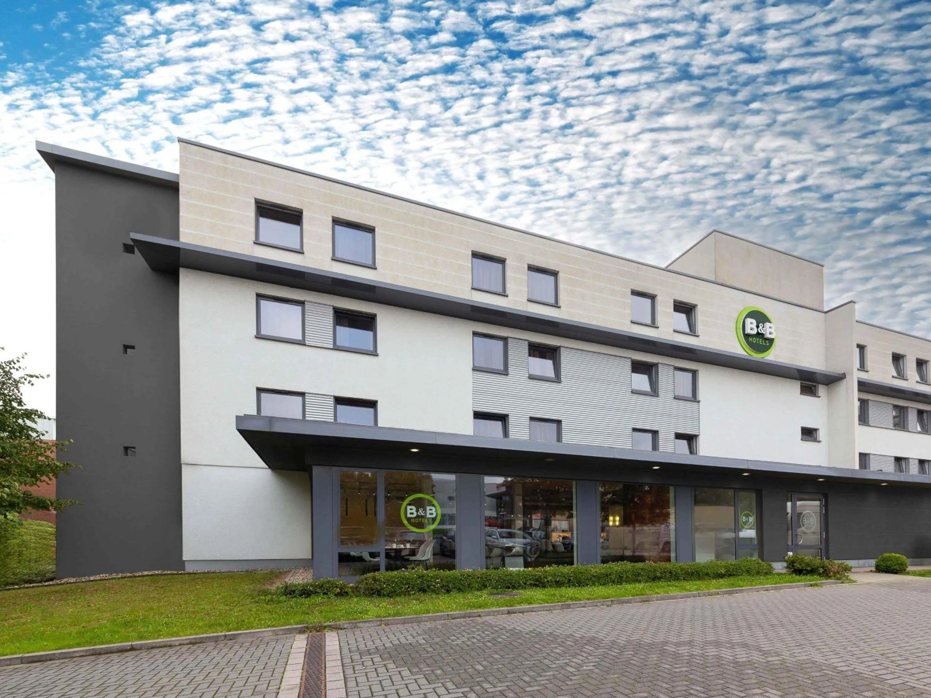 Property building in B&B Hotel Essen-City