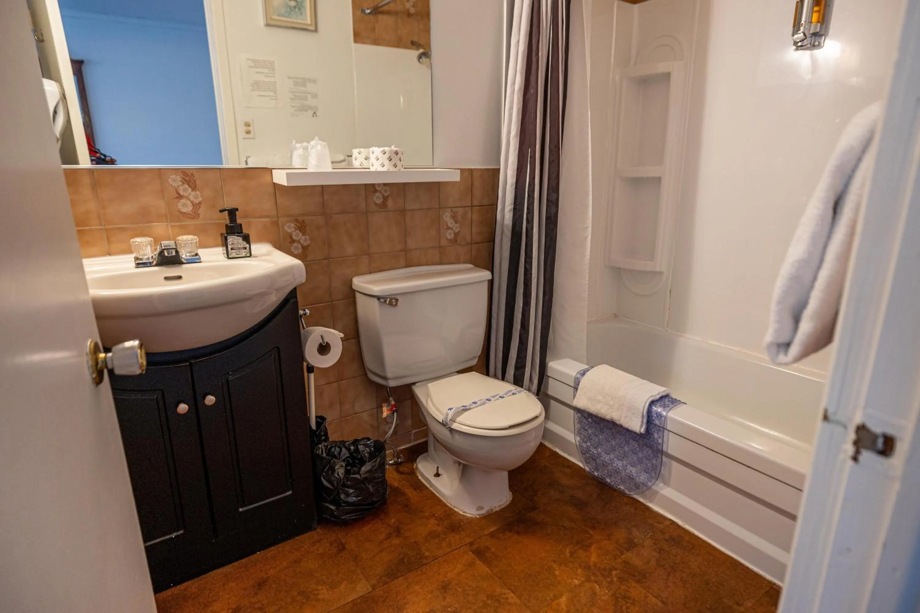 Bathroom in Motel Deblois