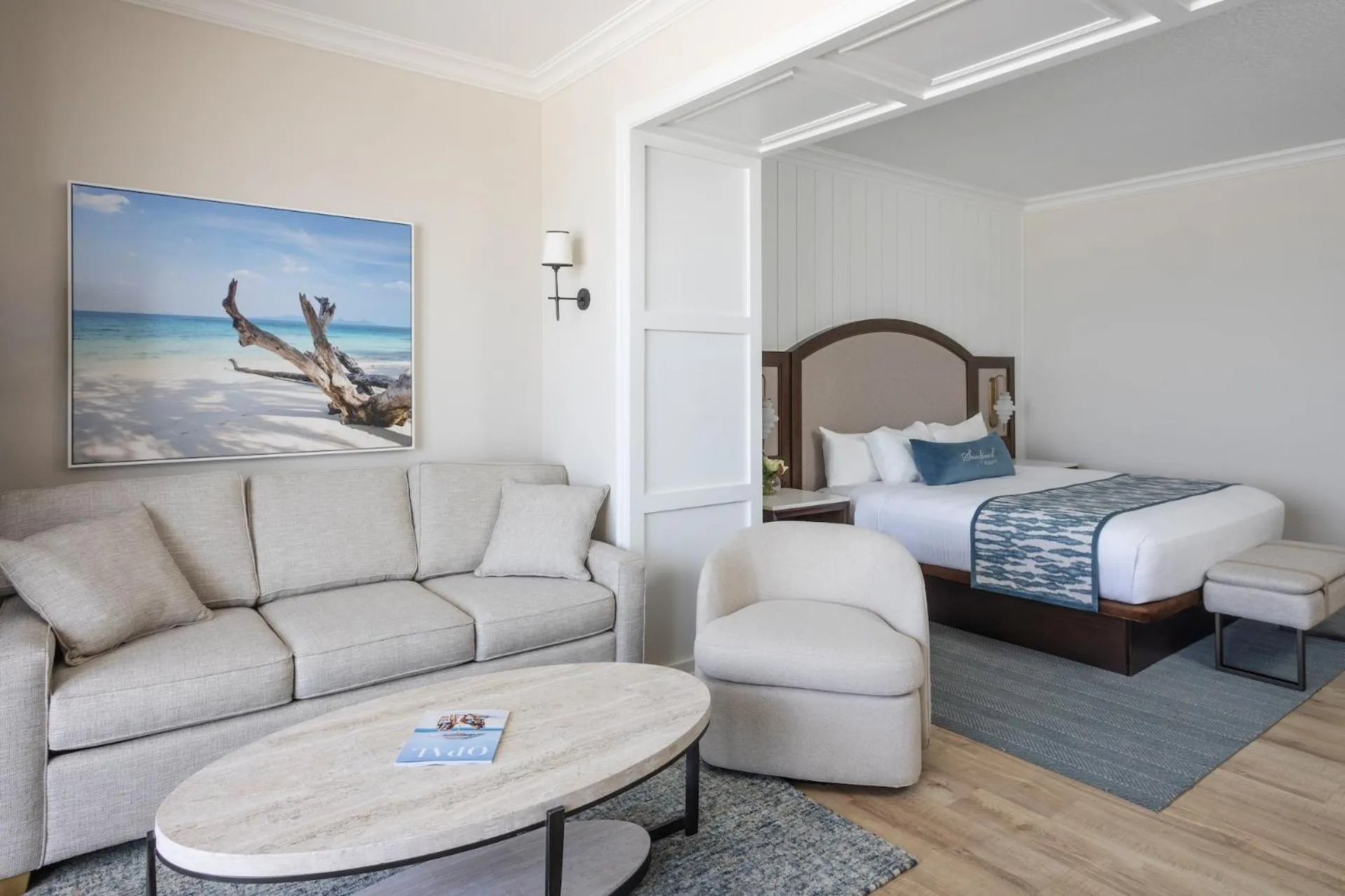 Bed in Sandpearl Resort Private Beach