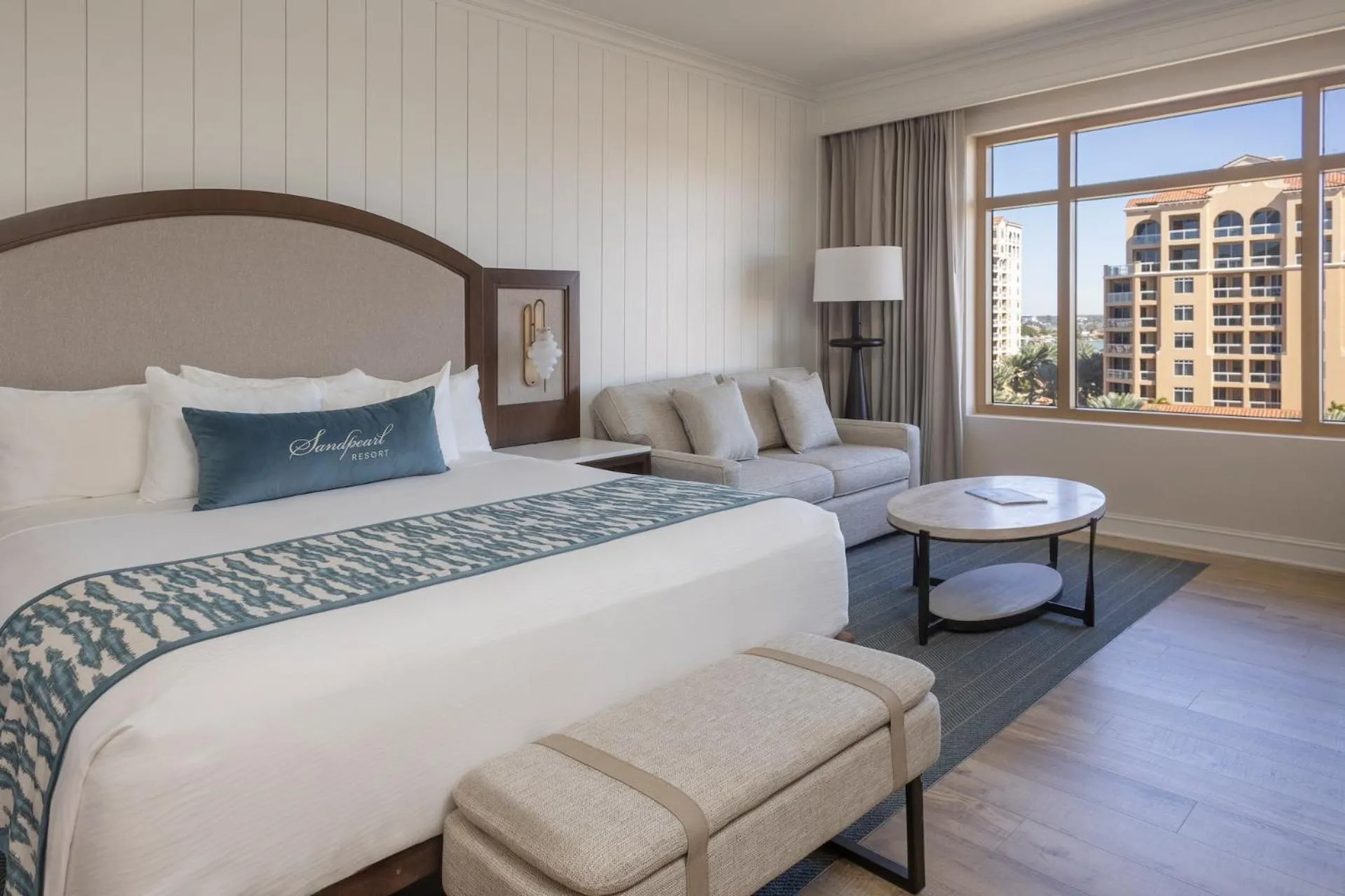 Bed in Sandpearl Resort Private Beach