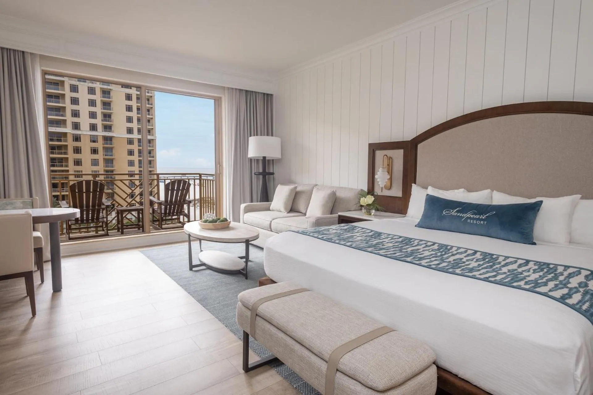 Bed in Sandpearl Resort Private Beach