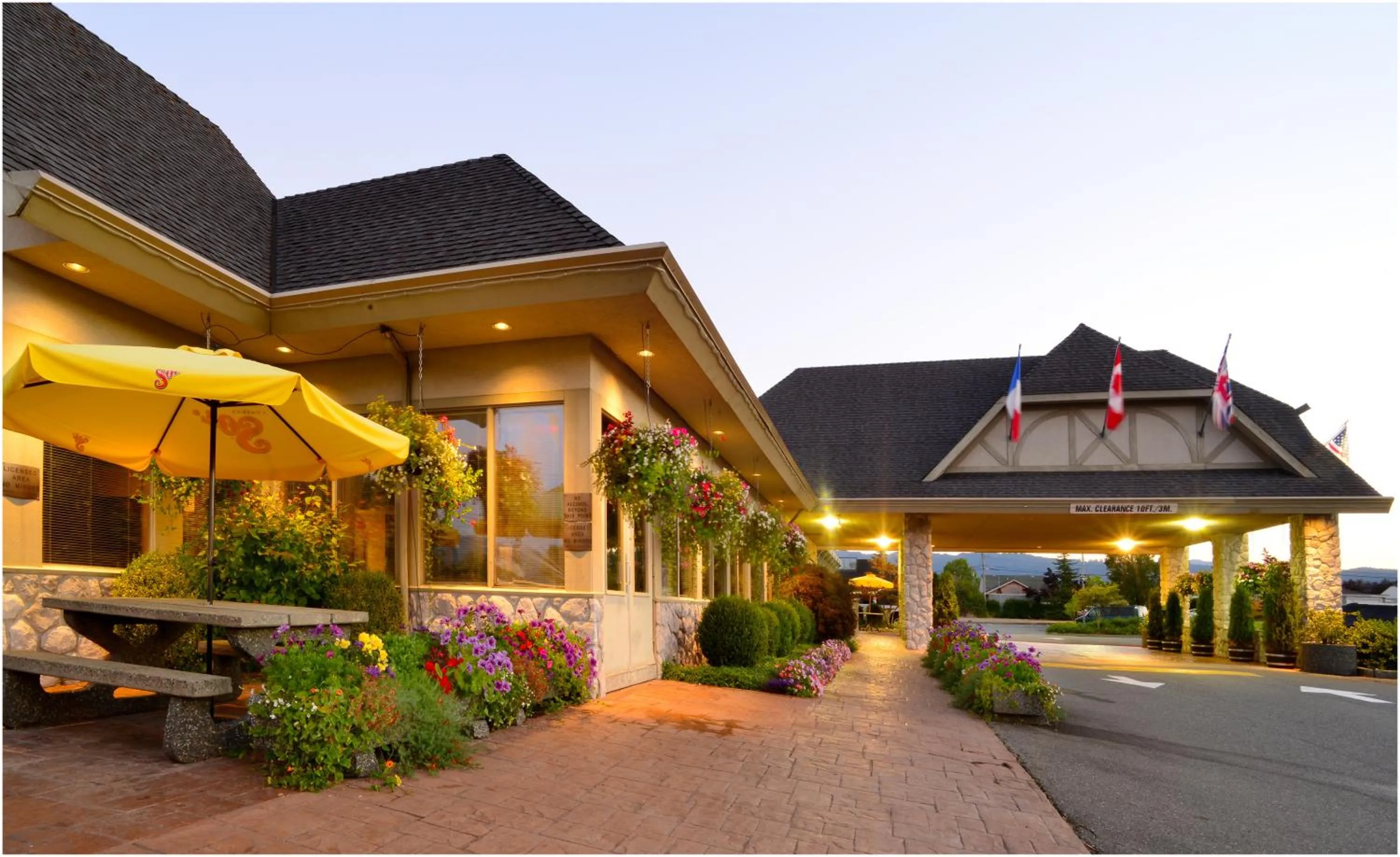 Facade/entrance in The Hospitality Inn
