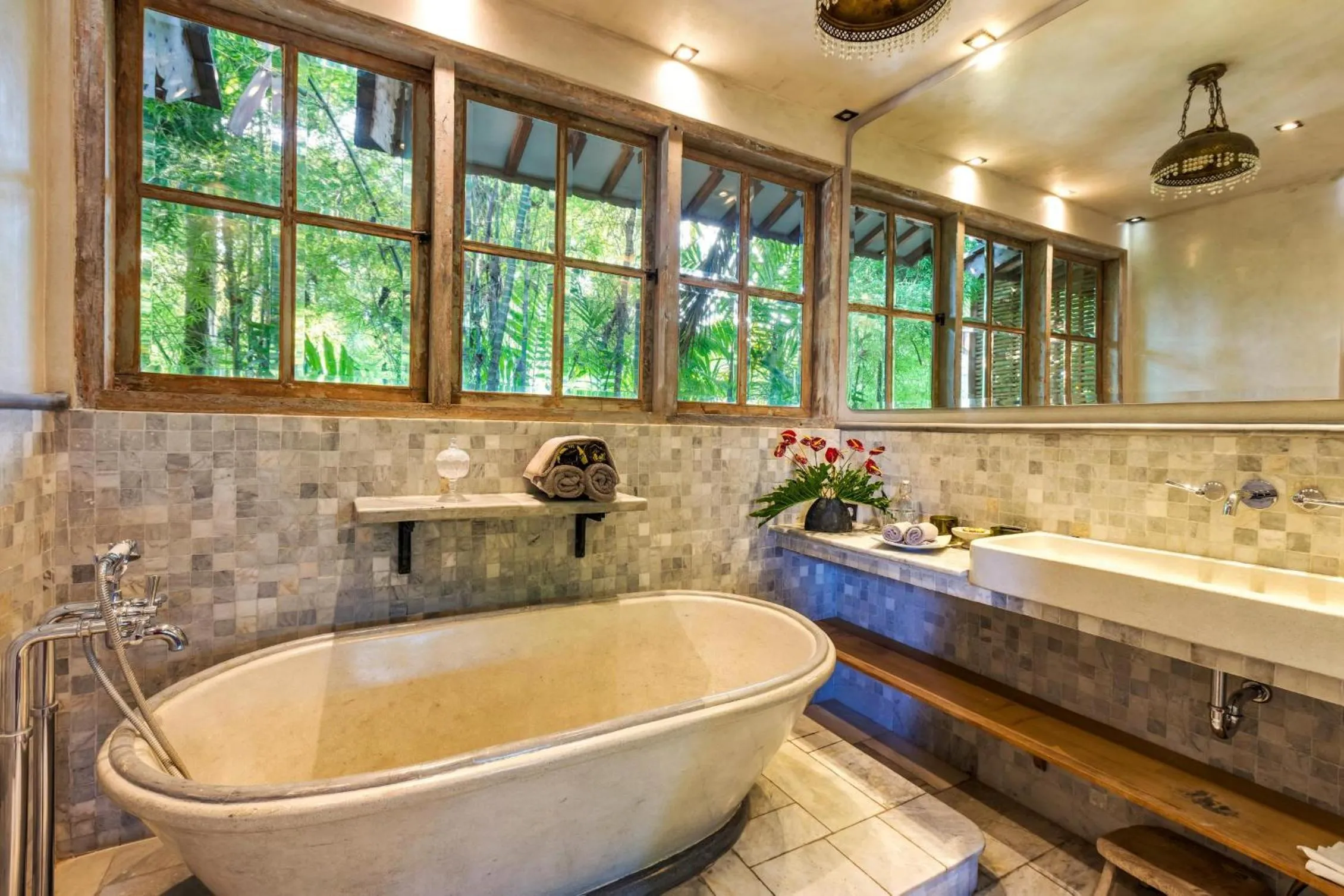 Bathroom in Villa Artis