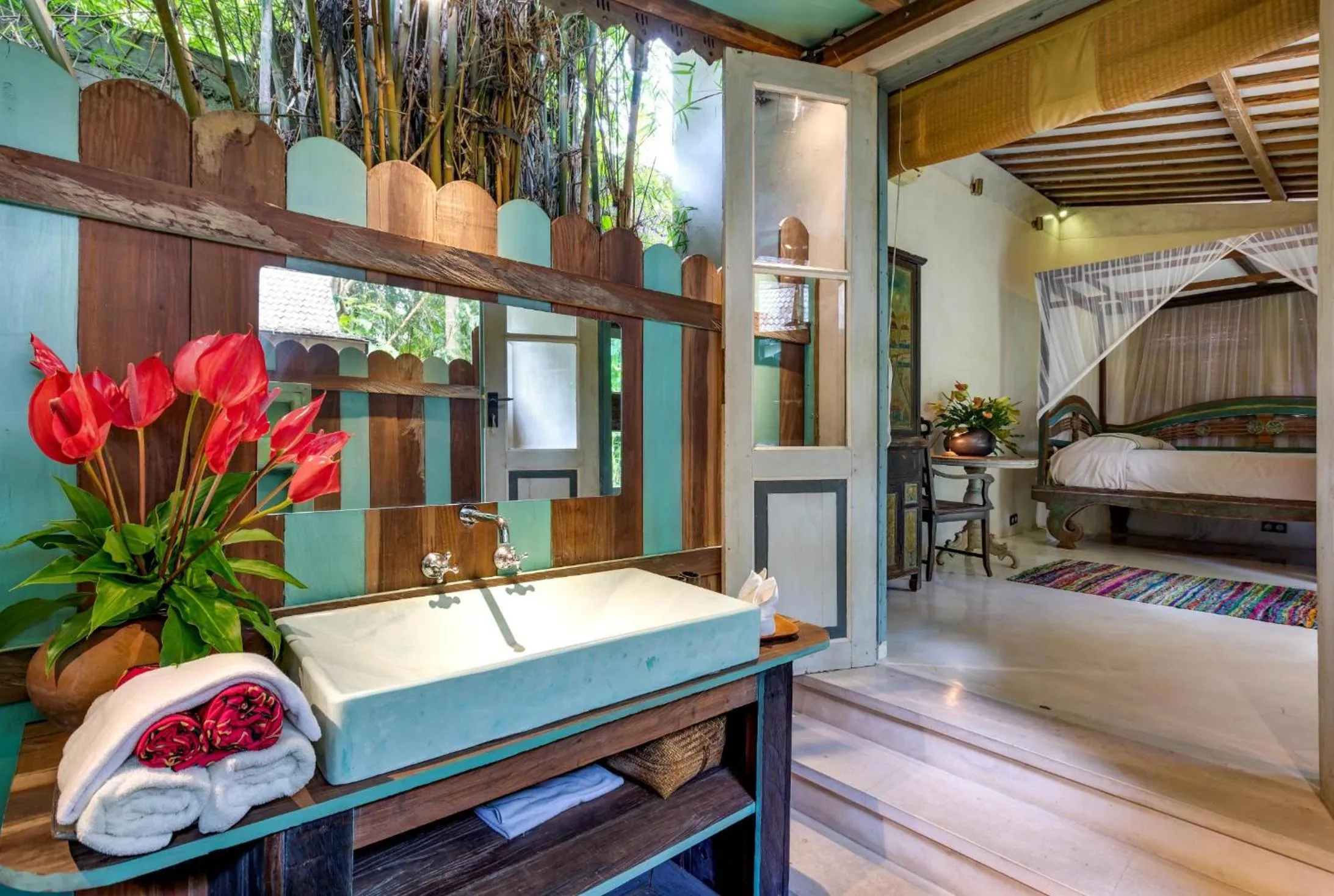 Bathroom in Villa Artis