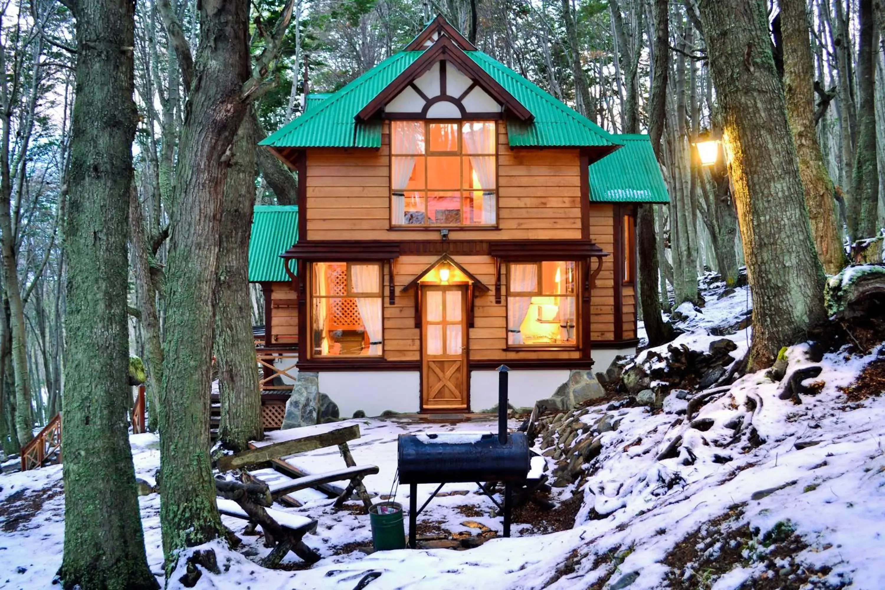 Facade/entrance in Aldea Nevada Facade/entrance in Aldea Nevada