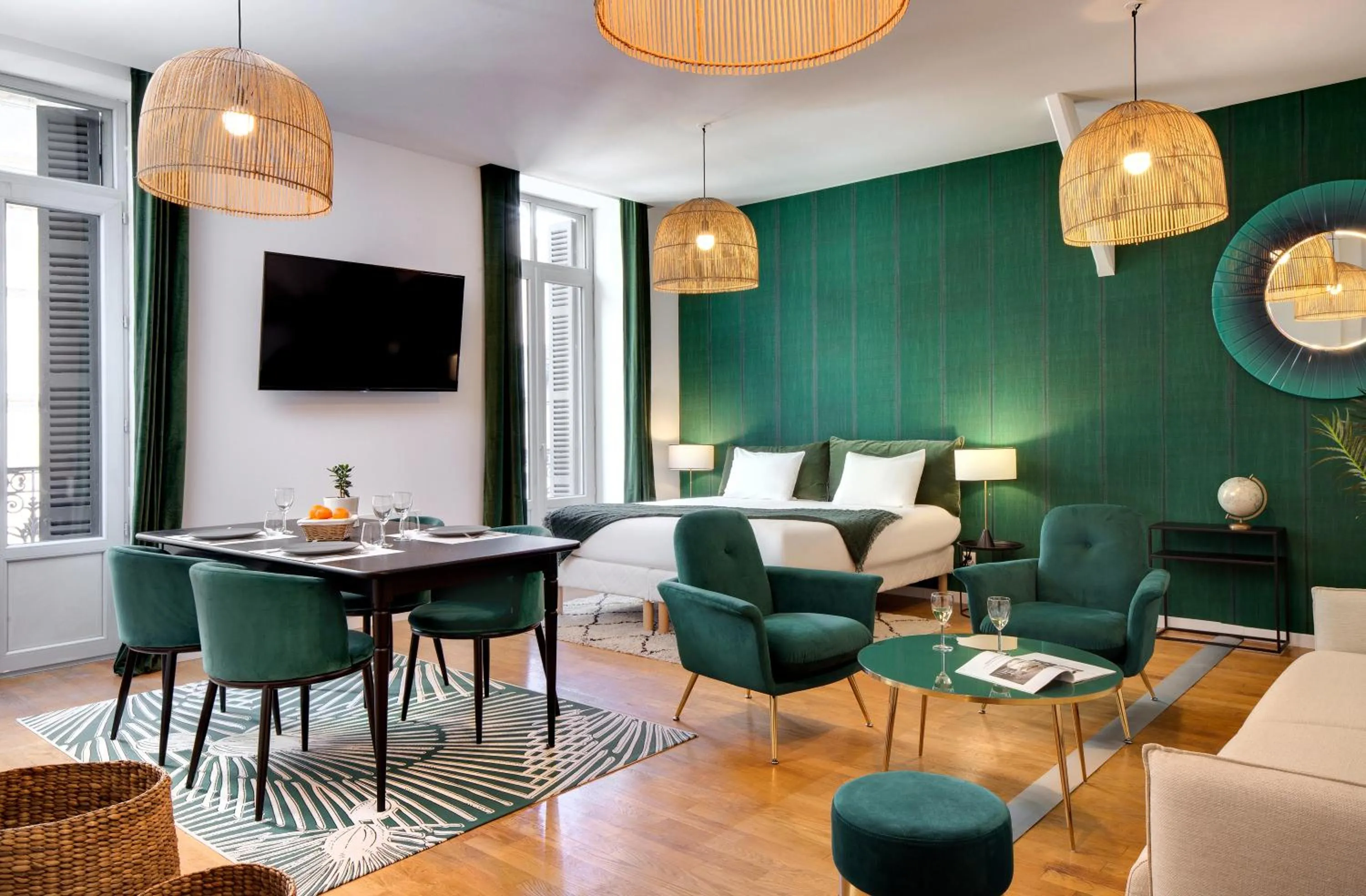Studio Apartment in Appartements des Ducs