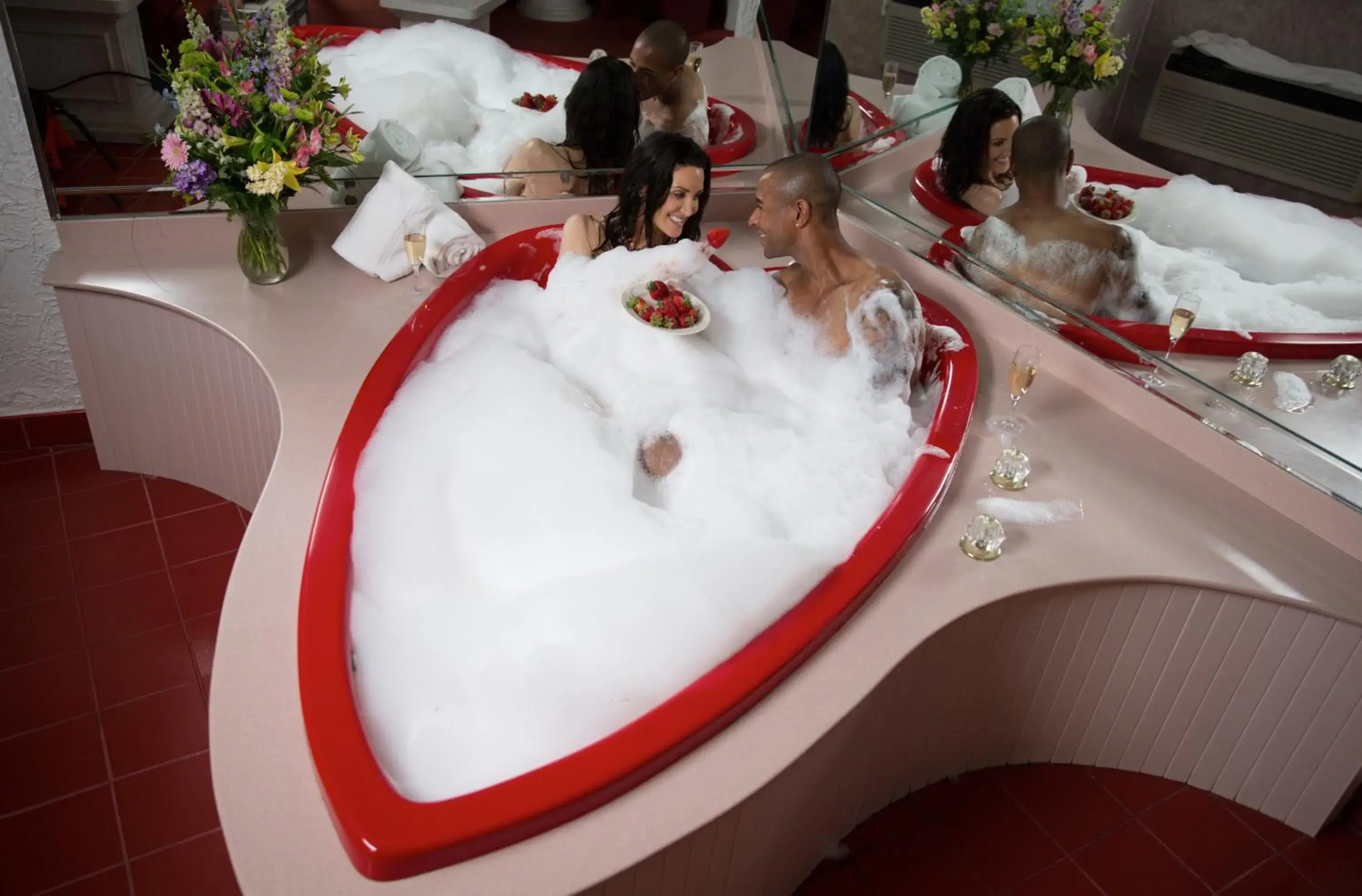 Bathroom in Cove Haven Resort Bathroom in Cove Haven Resort