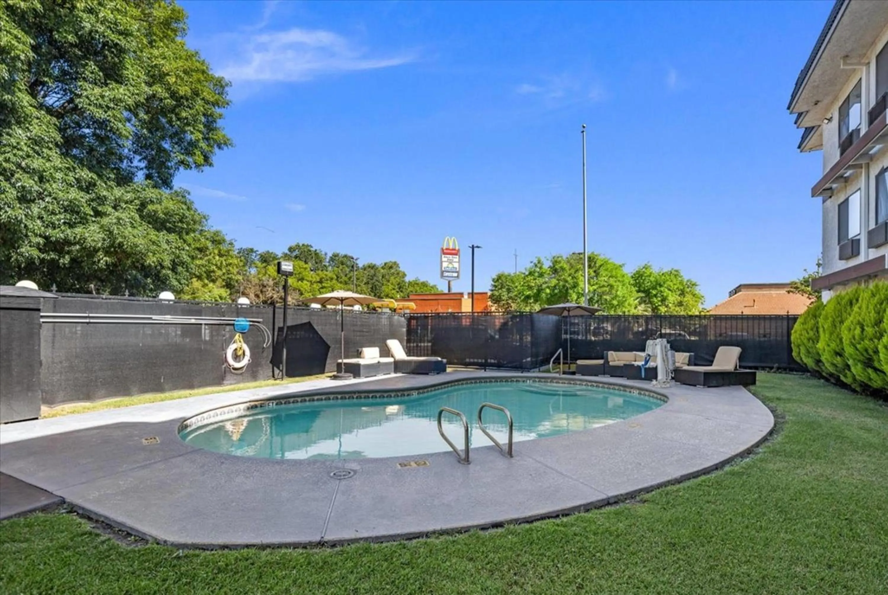Pool view in Days Inn by Wyndham Woodland