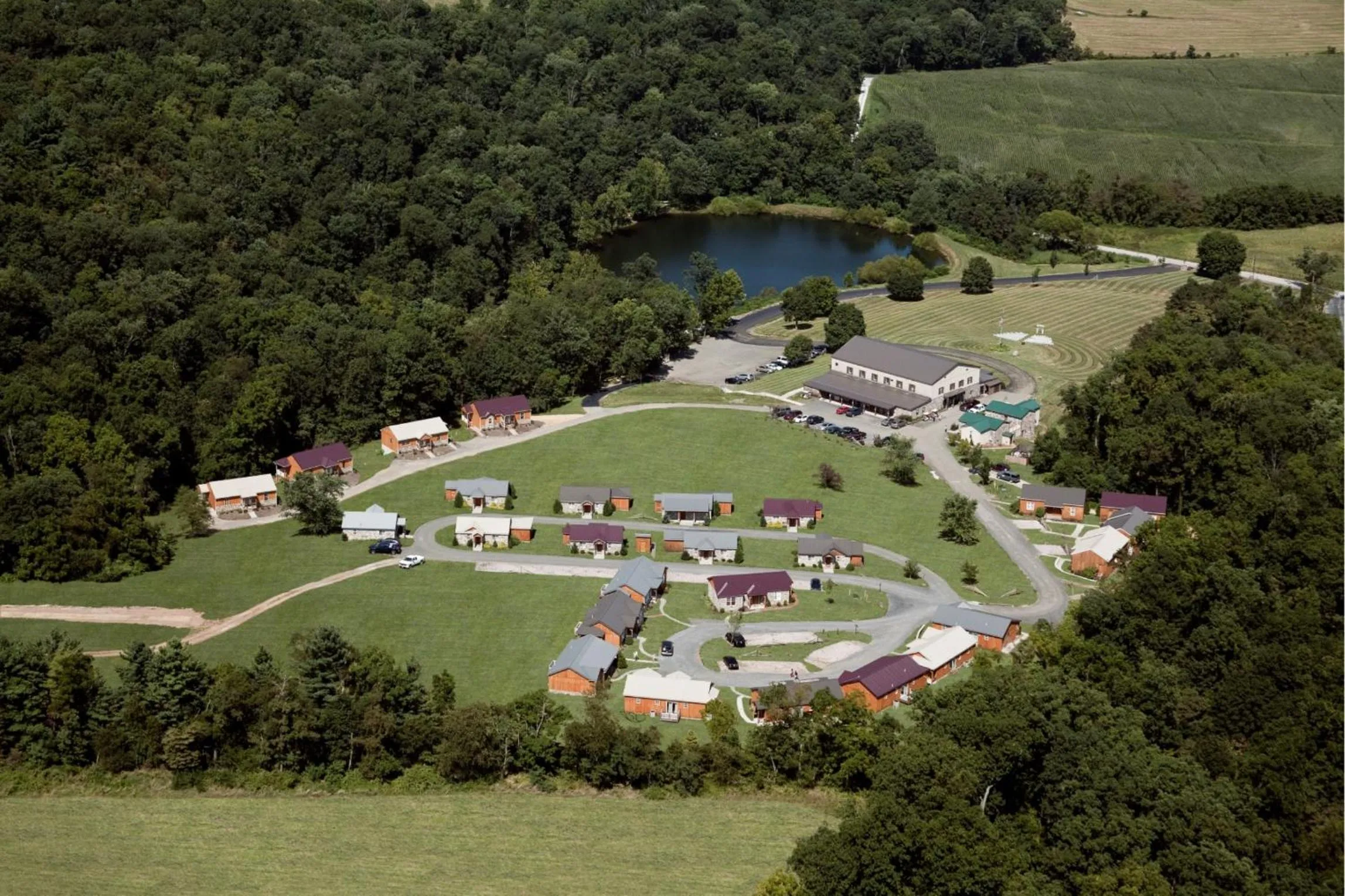 Bird's eye view in The Lodges at Gettysburg