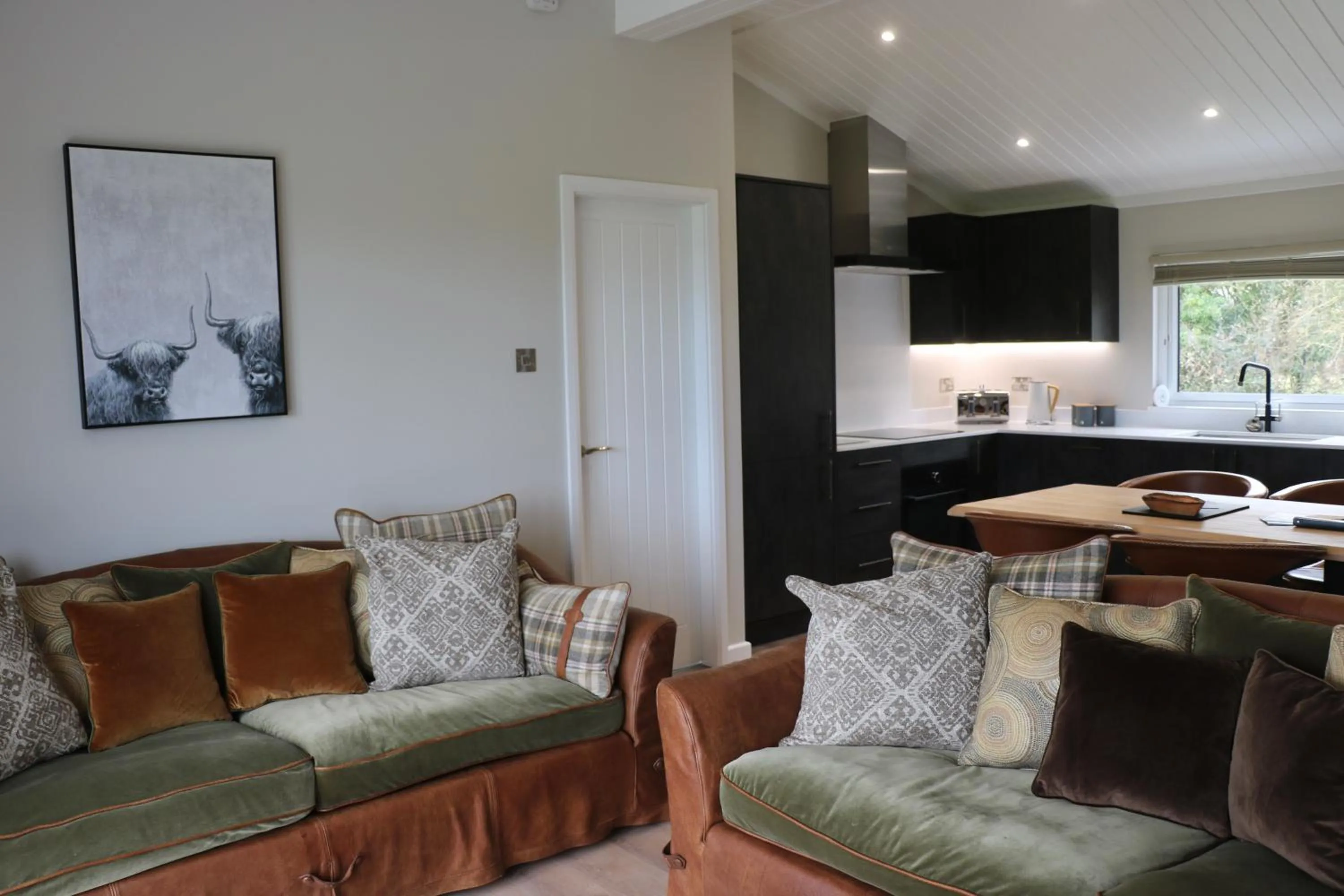 Kitchen or kitchenette in Grange Farm Park