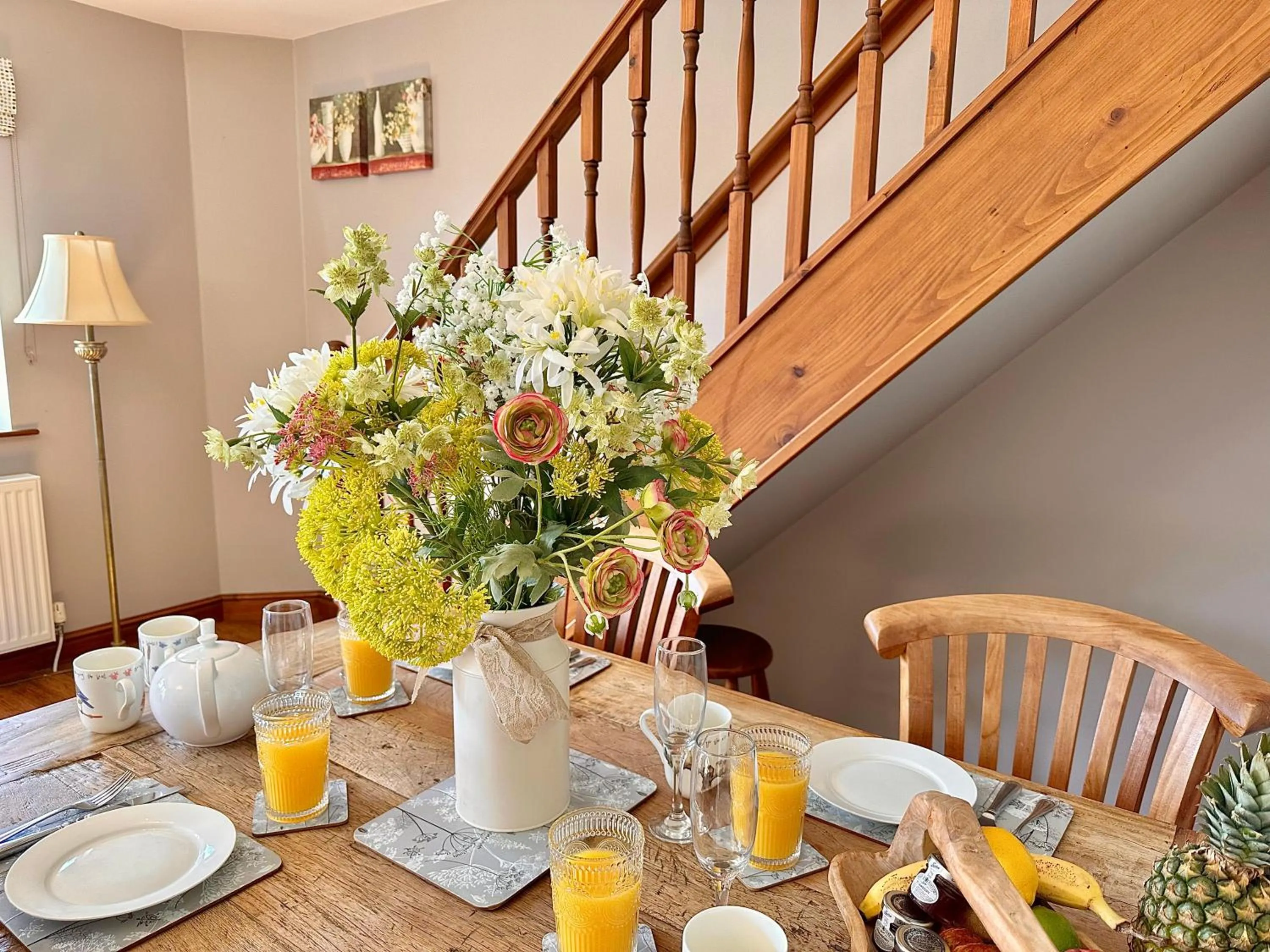 Dining area in Grange Farm Park