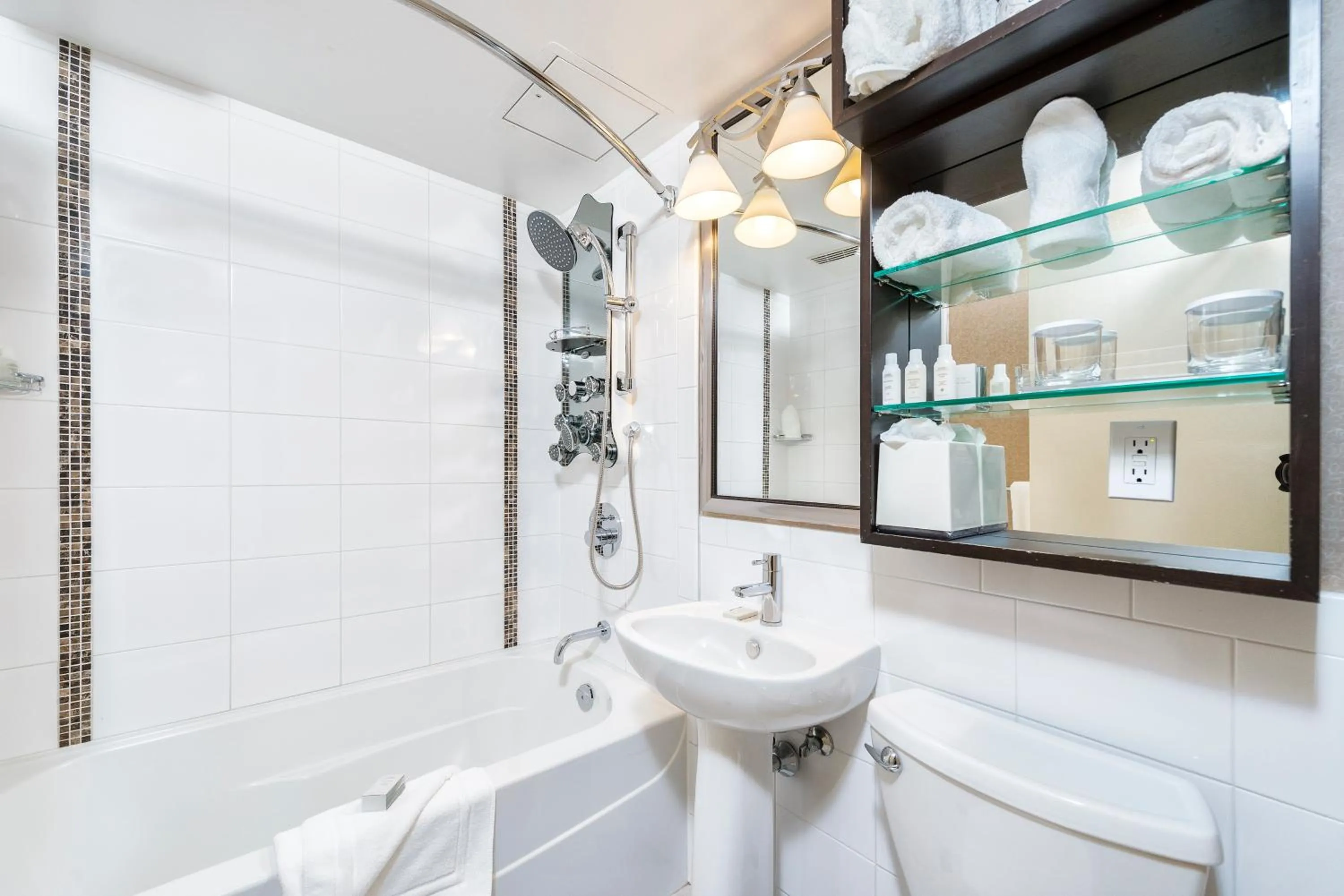 Bathroom in Crest Hotel