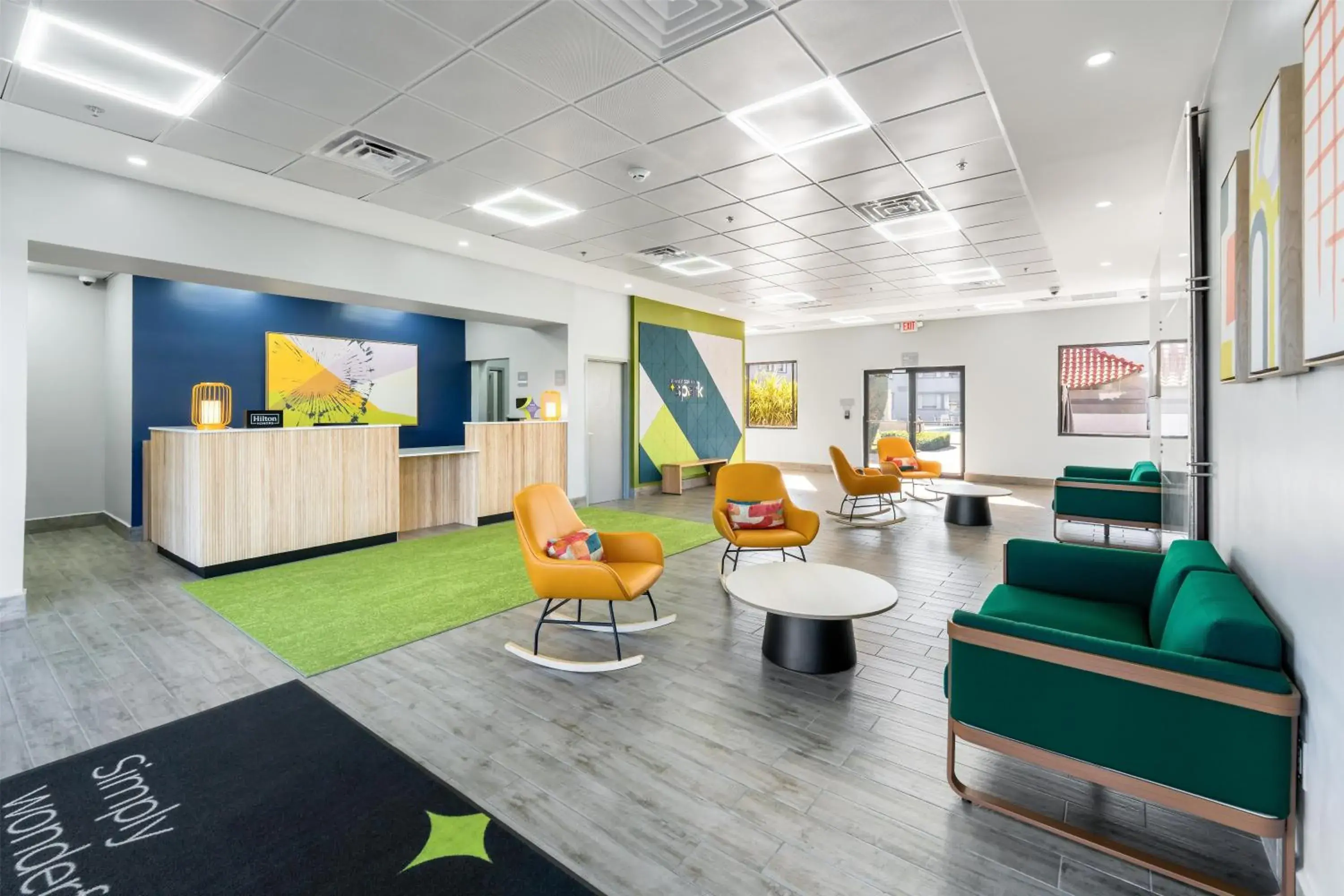 Lobby or reception in Spark by Hilton Ponce Lobby or reception in Spark by Hilton Ponce