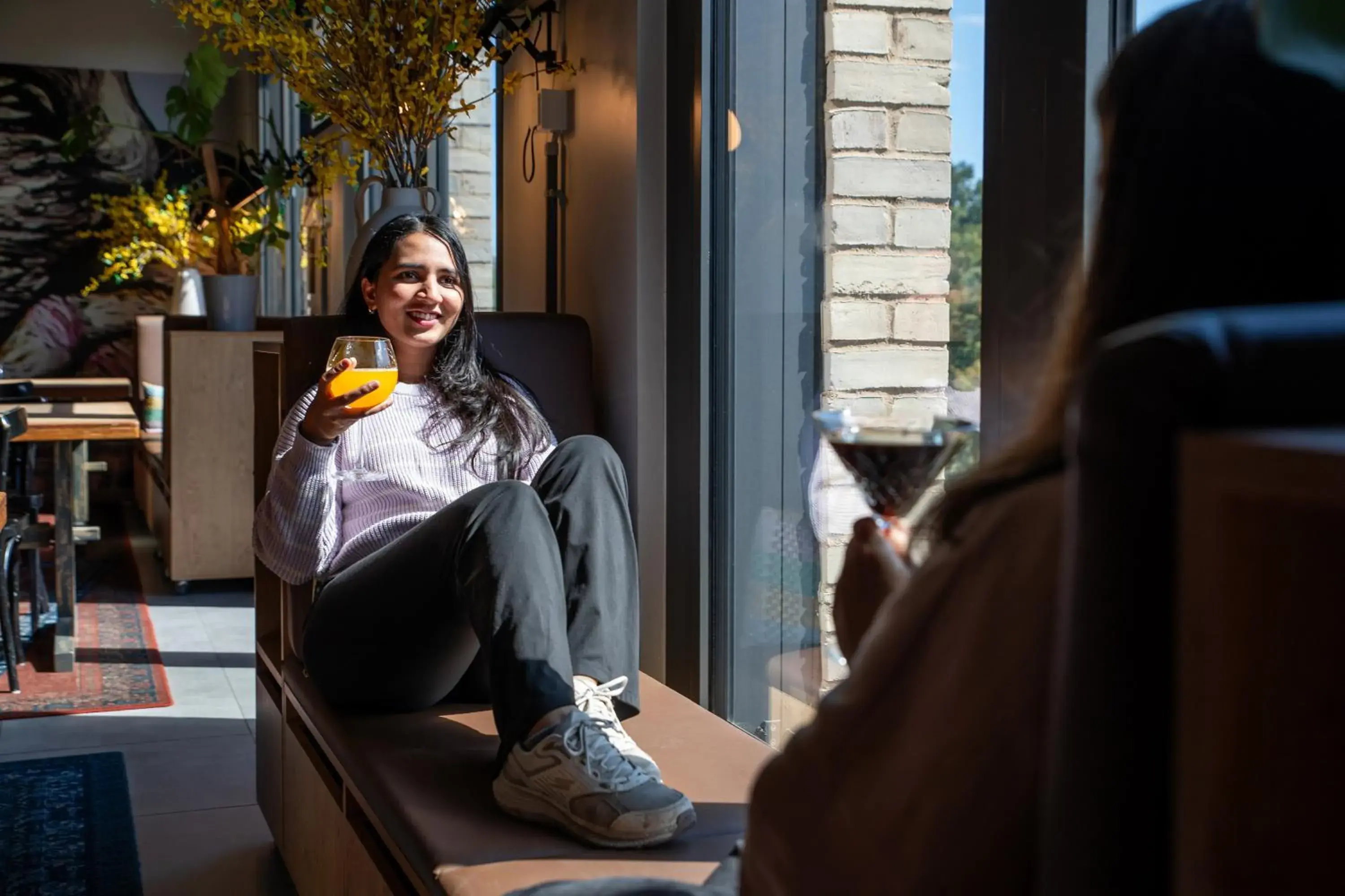 Lounge or bar in MEININGER Hotel Berlin Tiergarten Lounge or bar in MEININGER Hotel Berlin Tiergarten