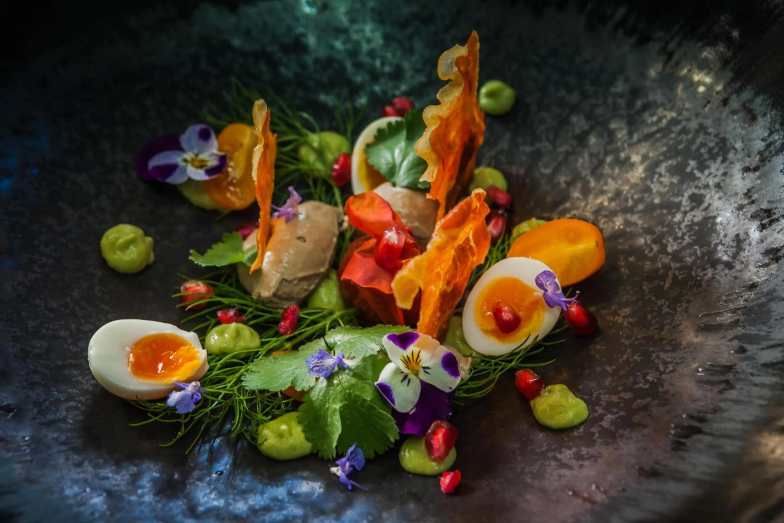Food close-up in Pen-y-bryn Lodge