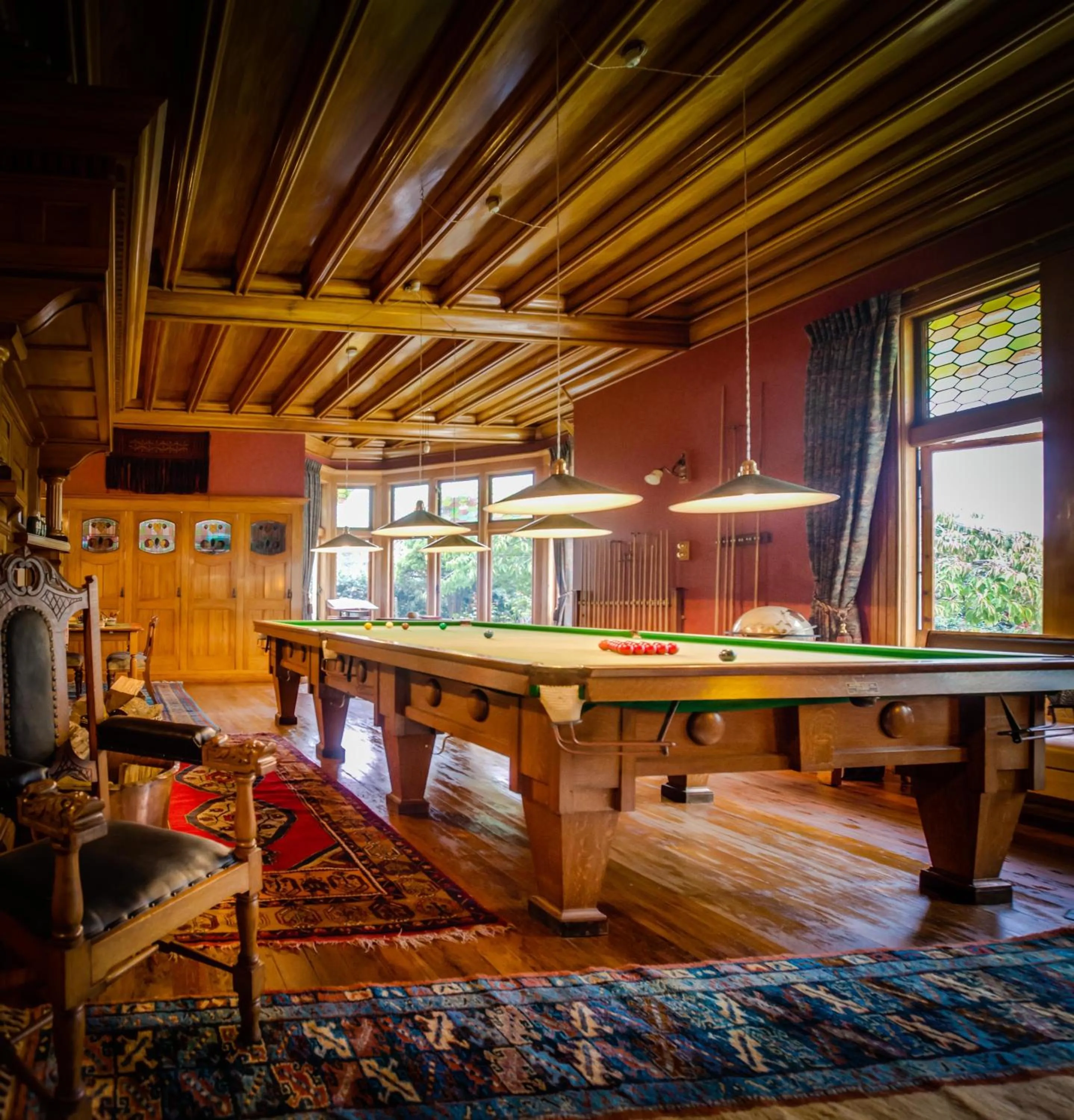 Game Room in Pen-y-bryn Lodge
