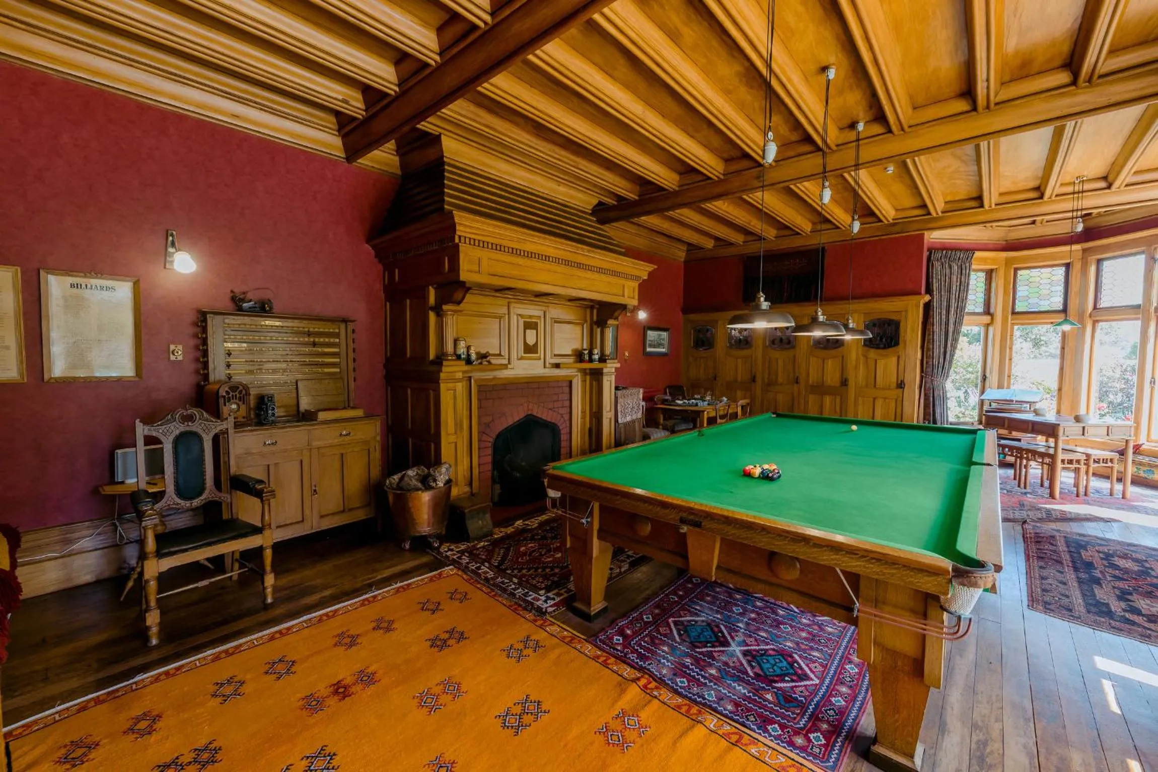 Billiard in Pen-y-bryn Lodge
