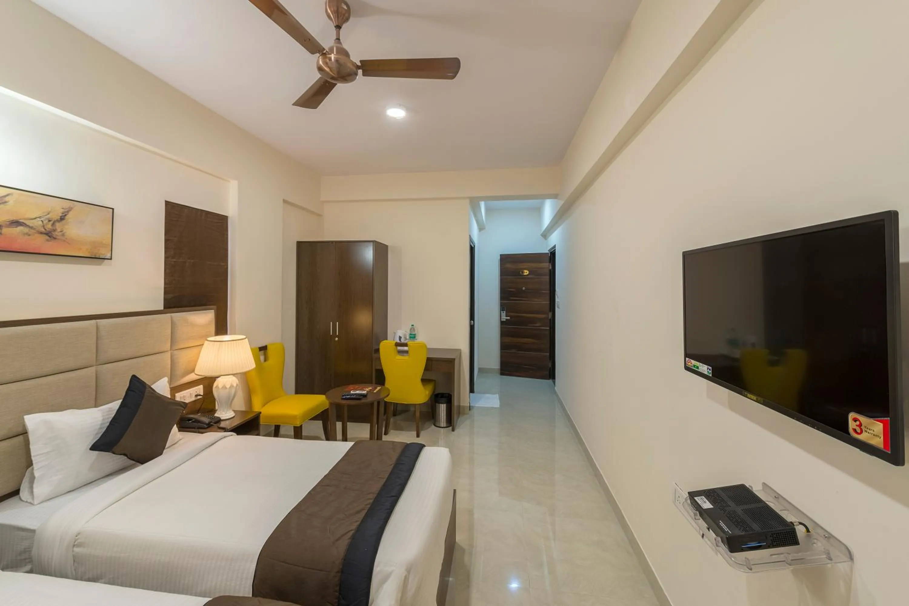 Photo of the whole room, Bed in Daffodil Delight - Manyata Tech Park