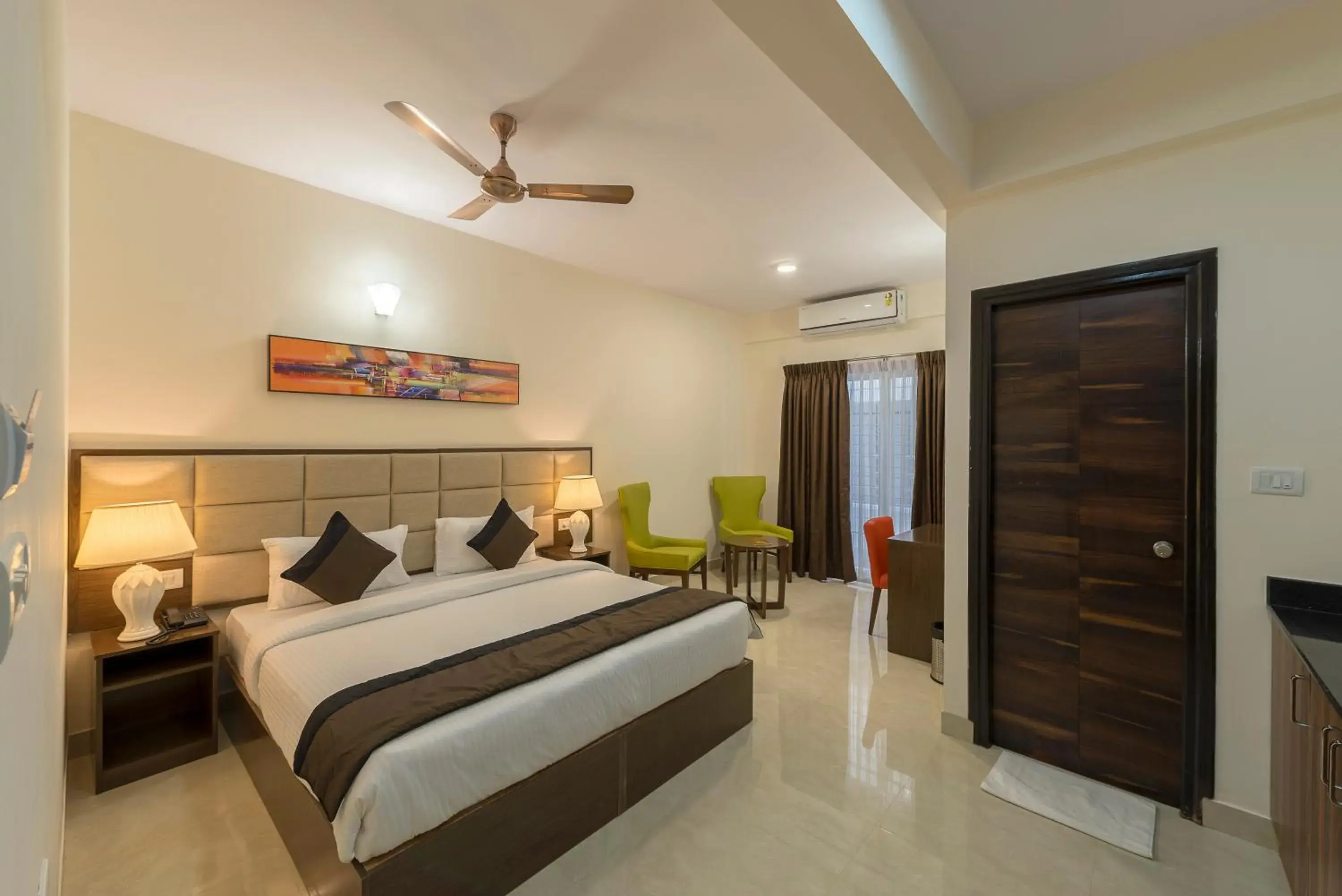 Deluxe Double or Twin Room with Balcony - single occupancy in Daffodil Delight - Manyata Tech Park Deluxe Double or Twin Room with Balcony - single occupancy in Daffodil Delight - Manyata Tech Park