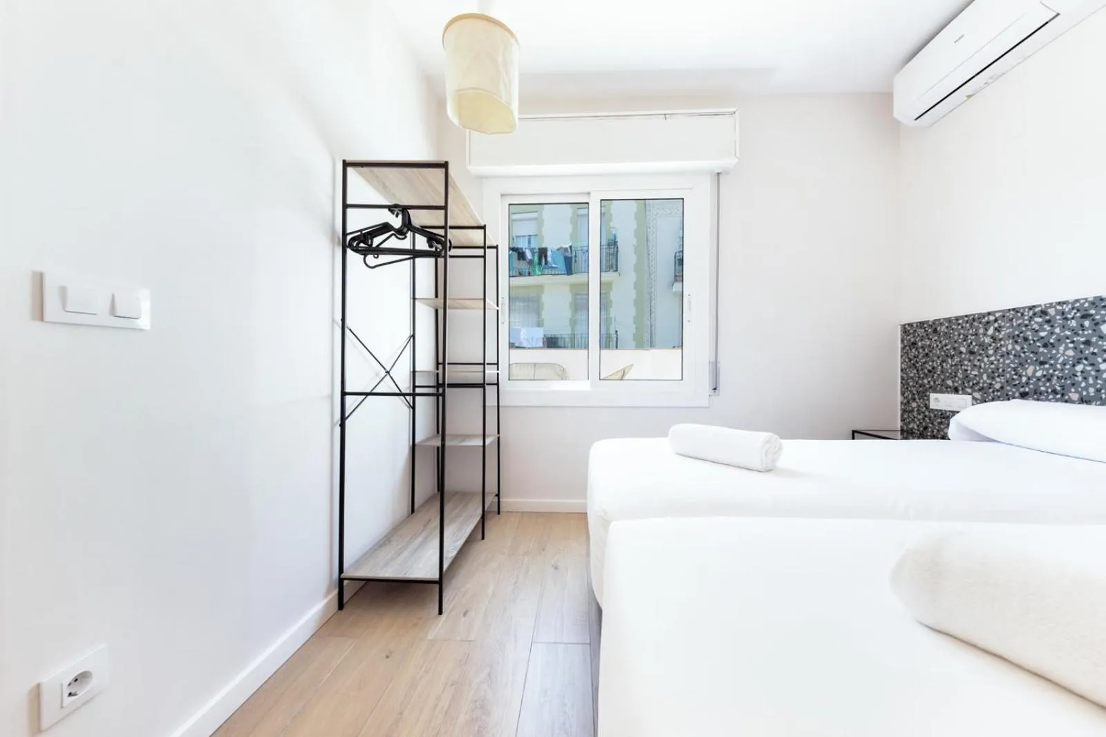 Bedroom, Bed in AinB Barcelona Sants Apartments