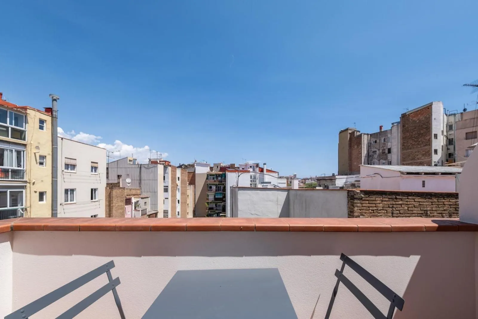 Balcony/Terrace in AinB Barcelona Sants Apartments