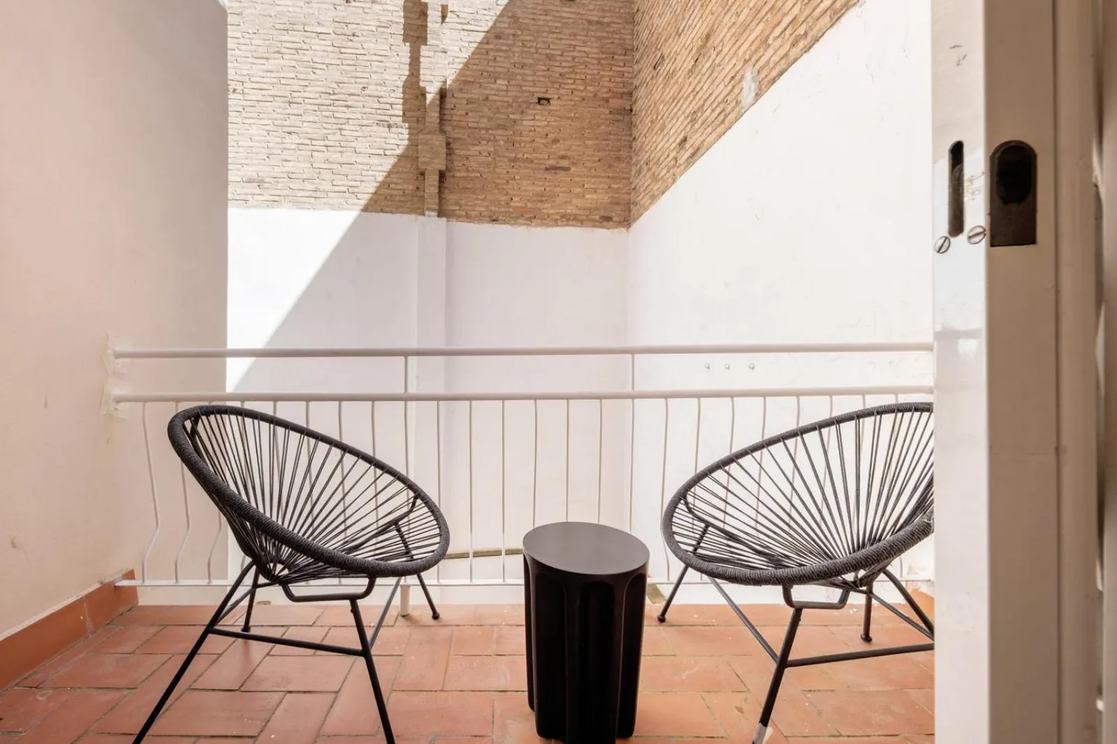 Balcony/Terrace in AinB Barcelona Sants Apartments