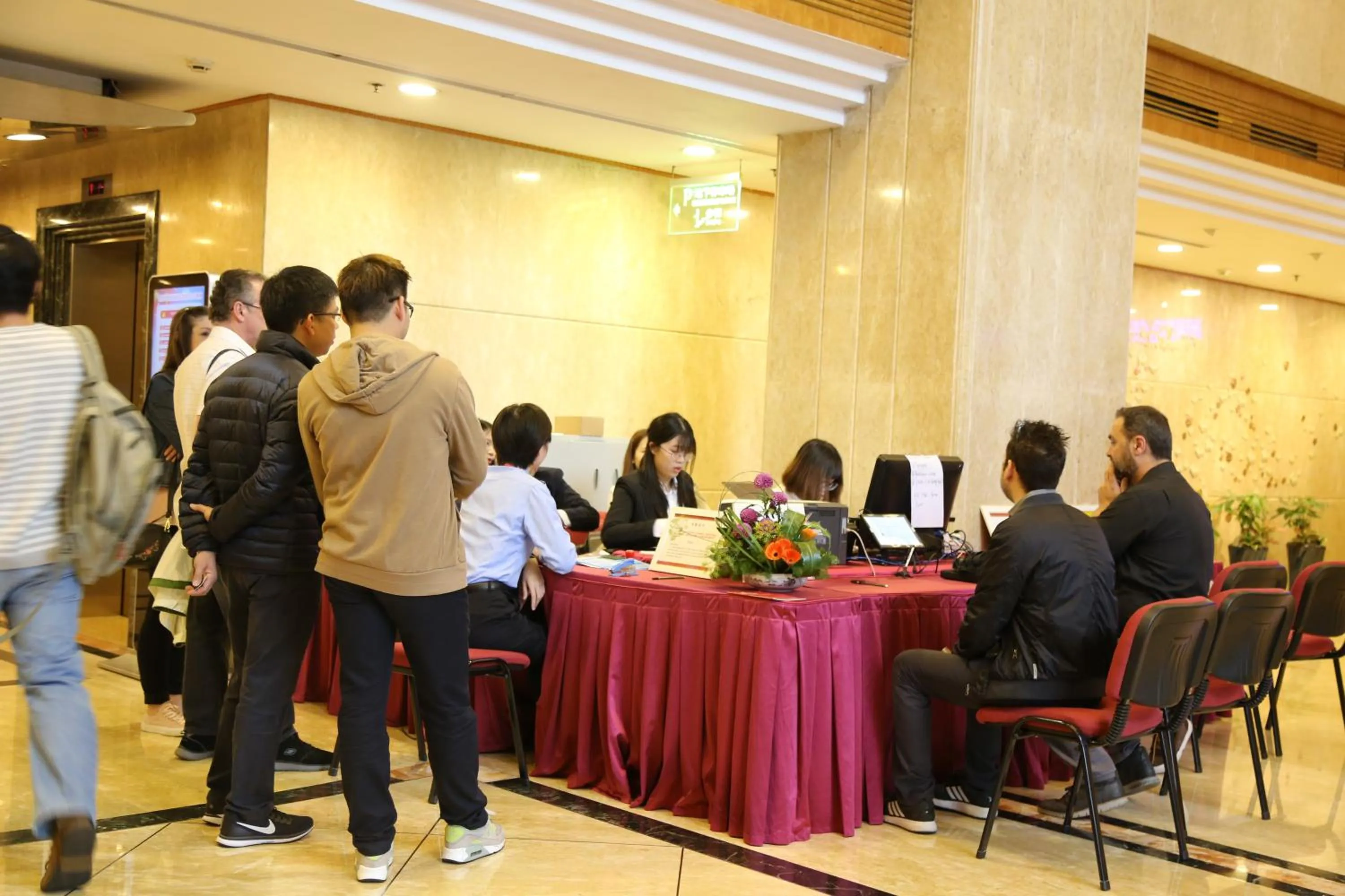 People in China Mayors Plaza