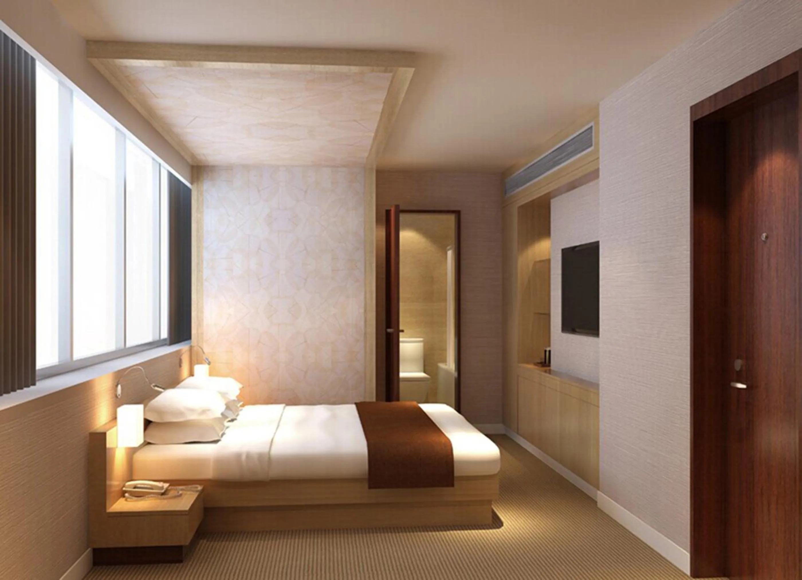 Bedroom, Bed in China Mayors Plaza