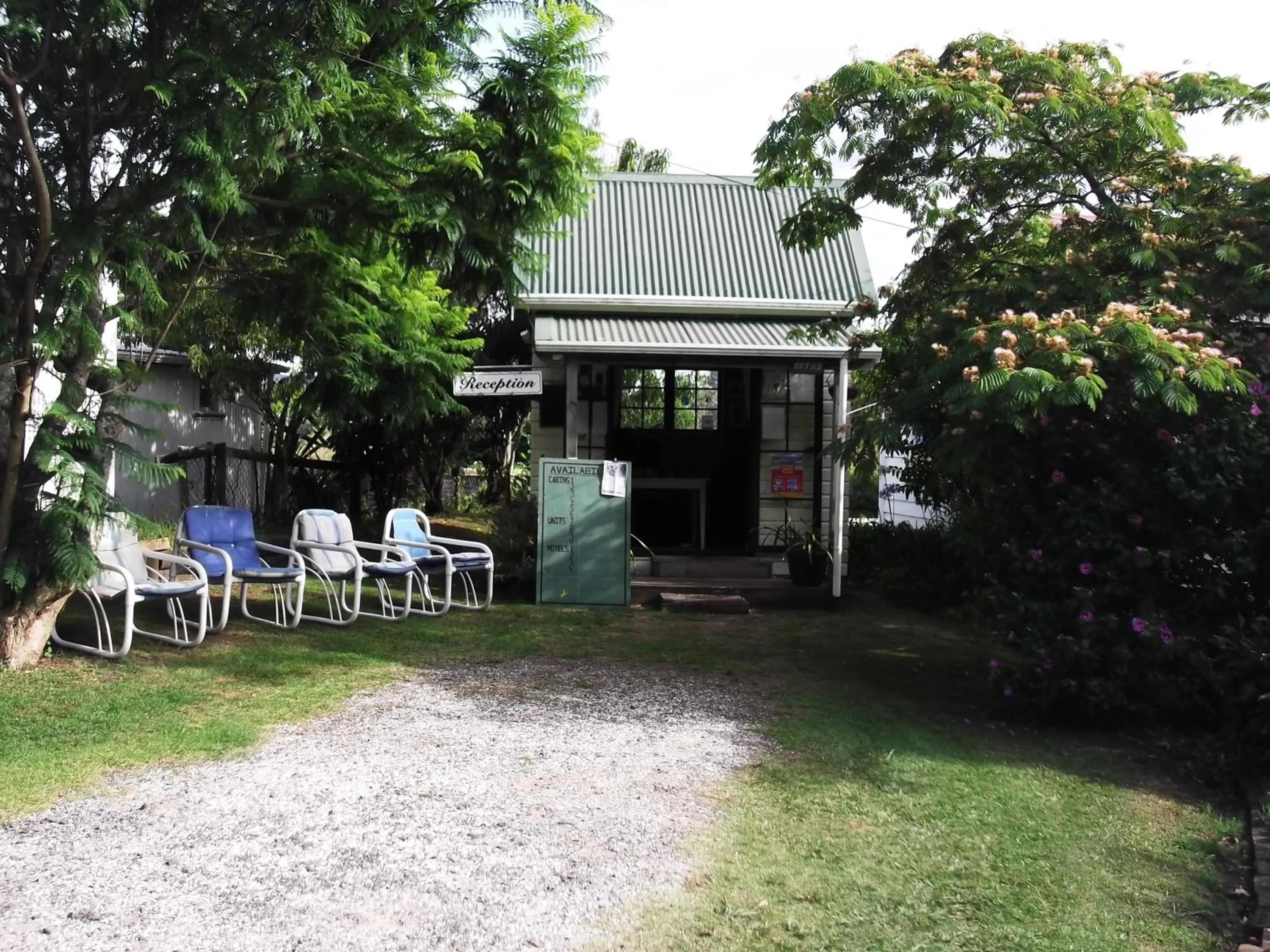 Facade/entrance in Whitianga Campground