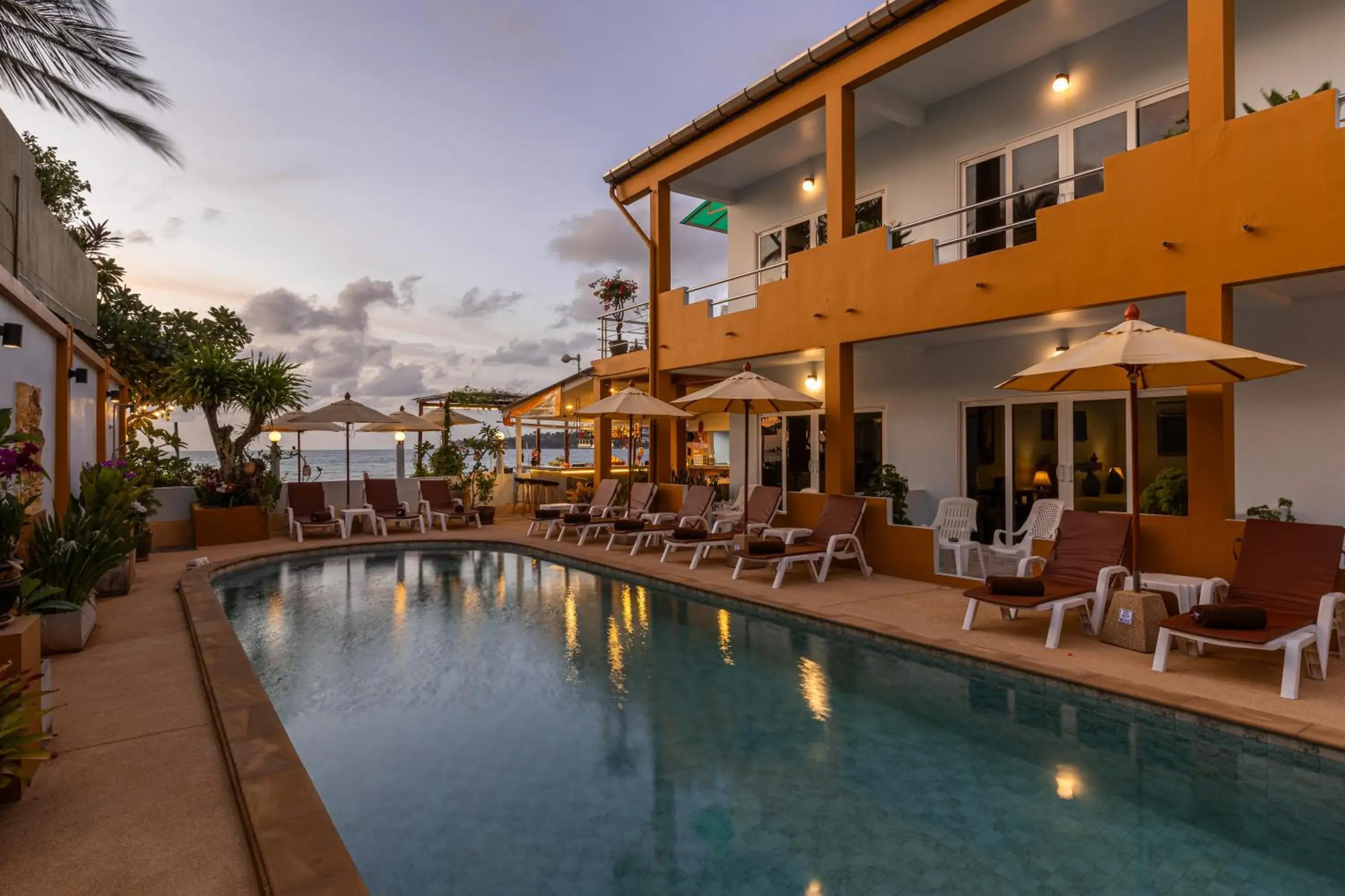 Pool view in Kamala Dreams Pool view in Kamala Dreams