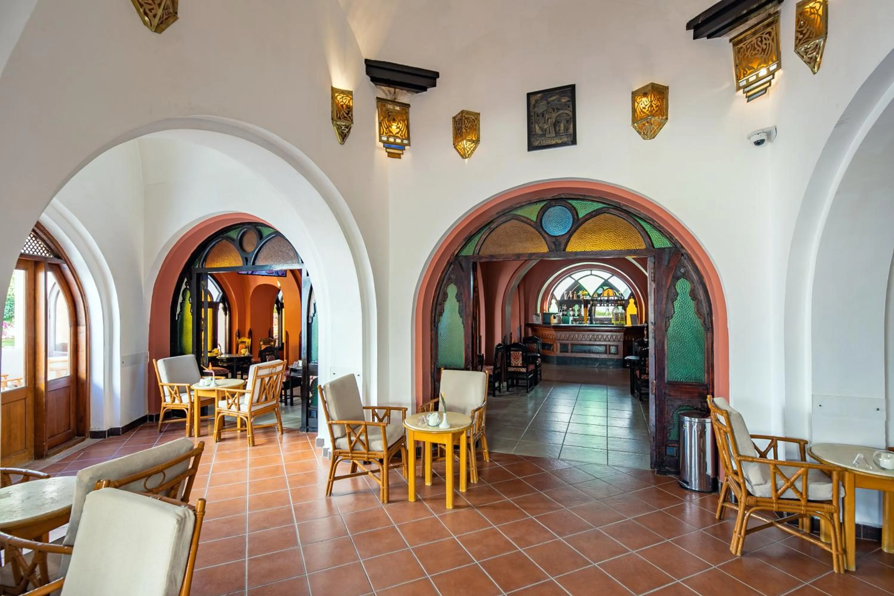 Seating area in Arabella Azur Resort